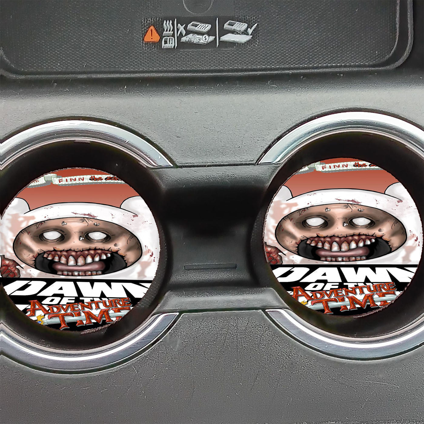 Adventure Time Characters Zombies Car Coasters