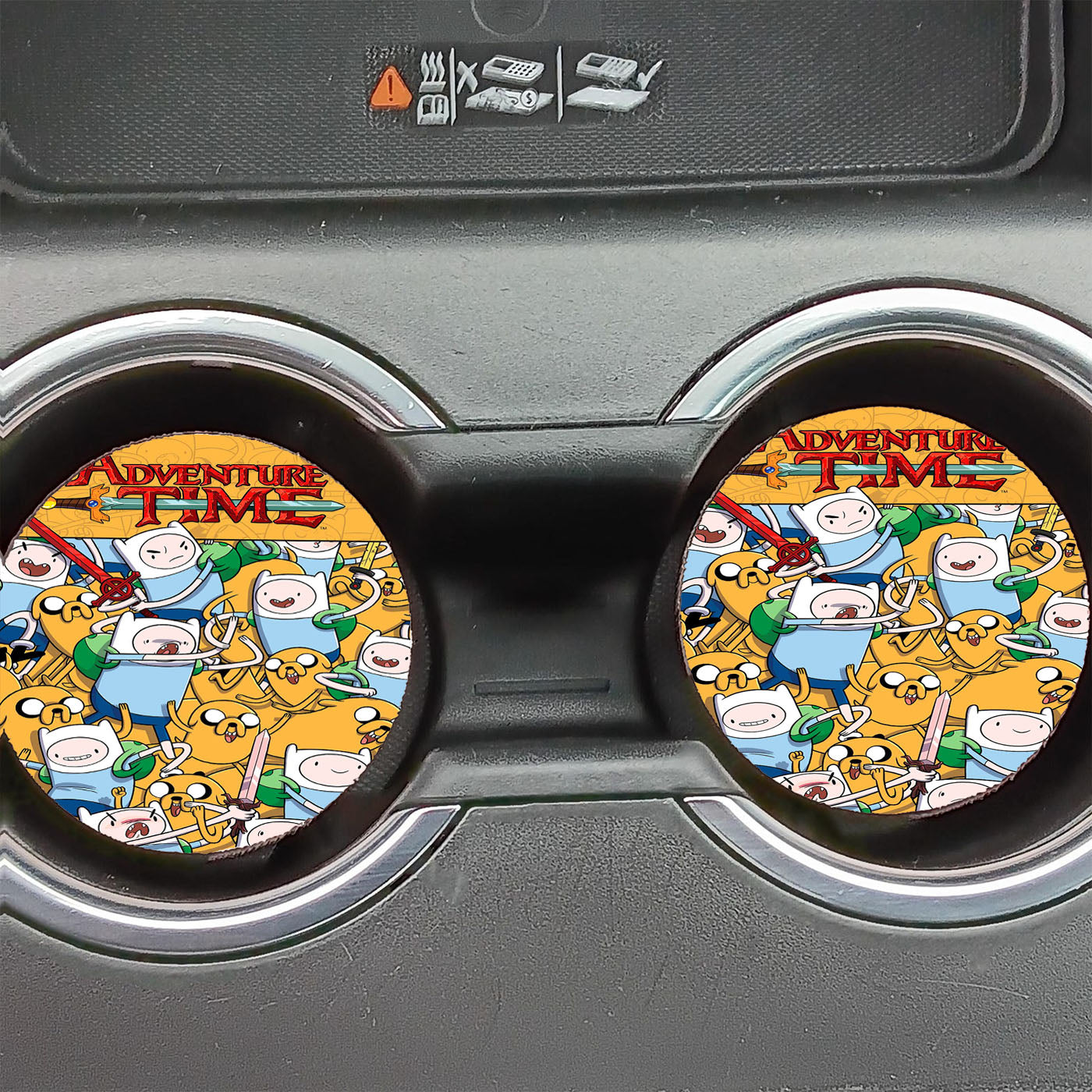 Adventure Time Comic Car Coasters