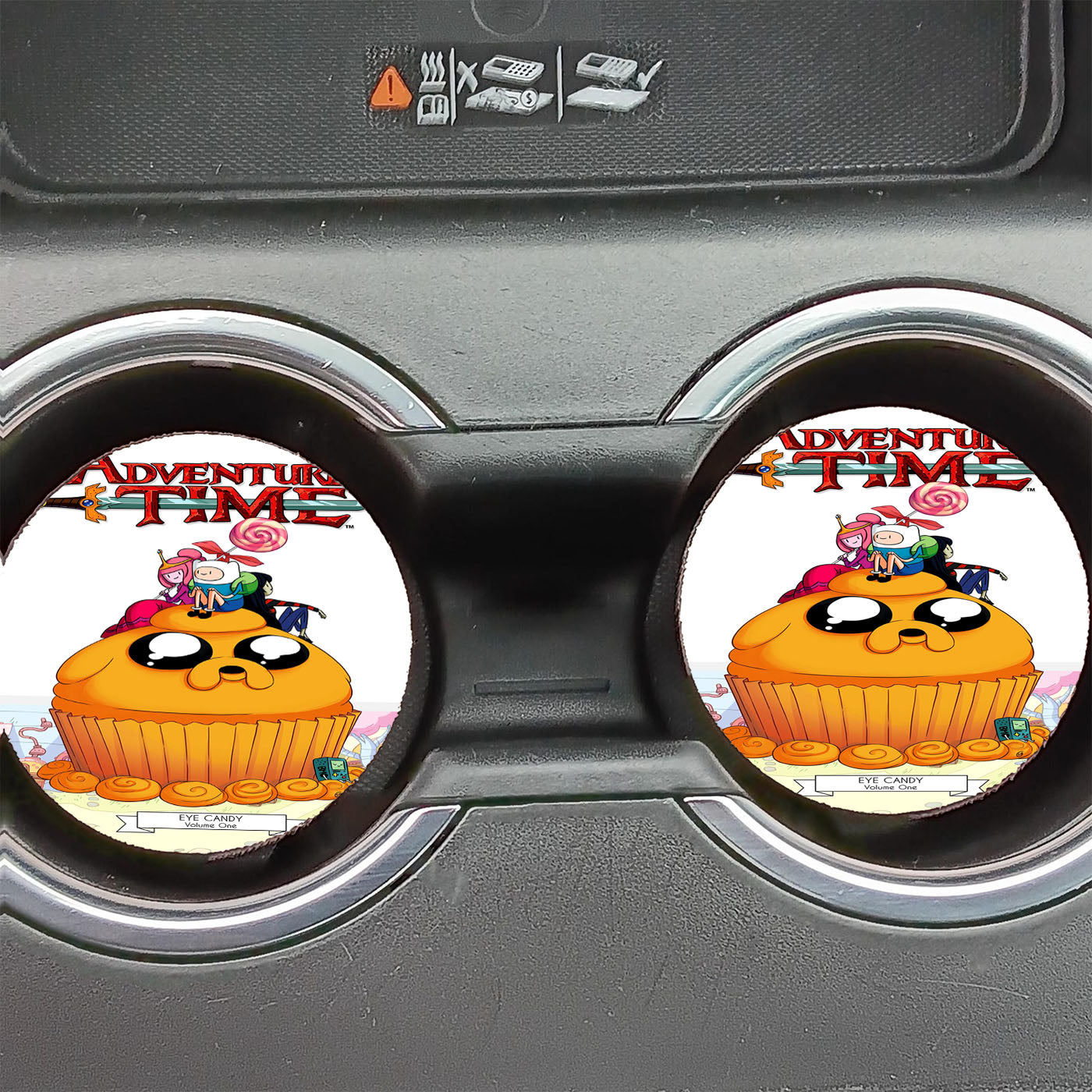 Adventure Time Eye Candy Cup Cake Vol 1 Car Coasters