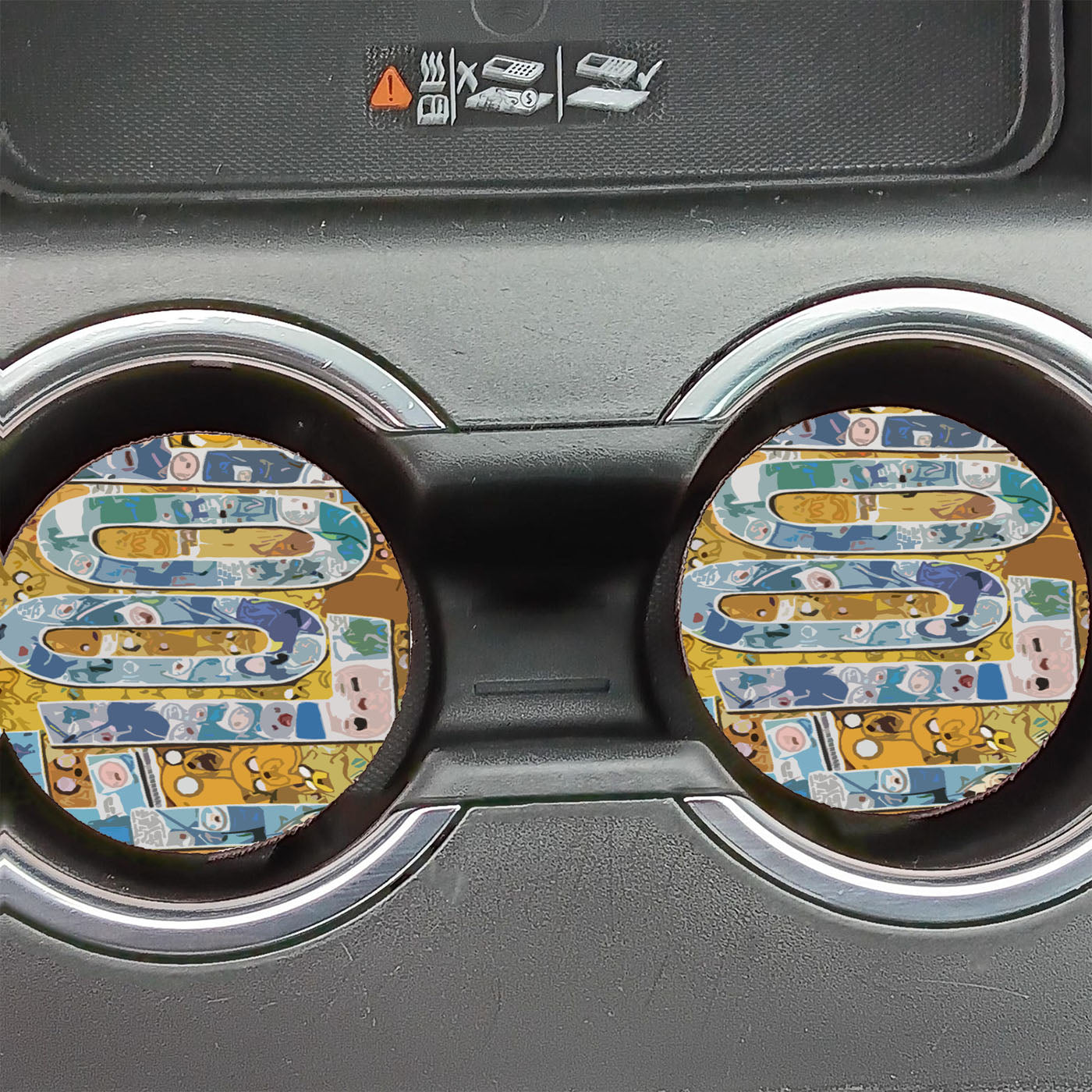 Adventure Time Floop Car Coasters