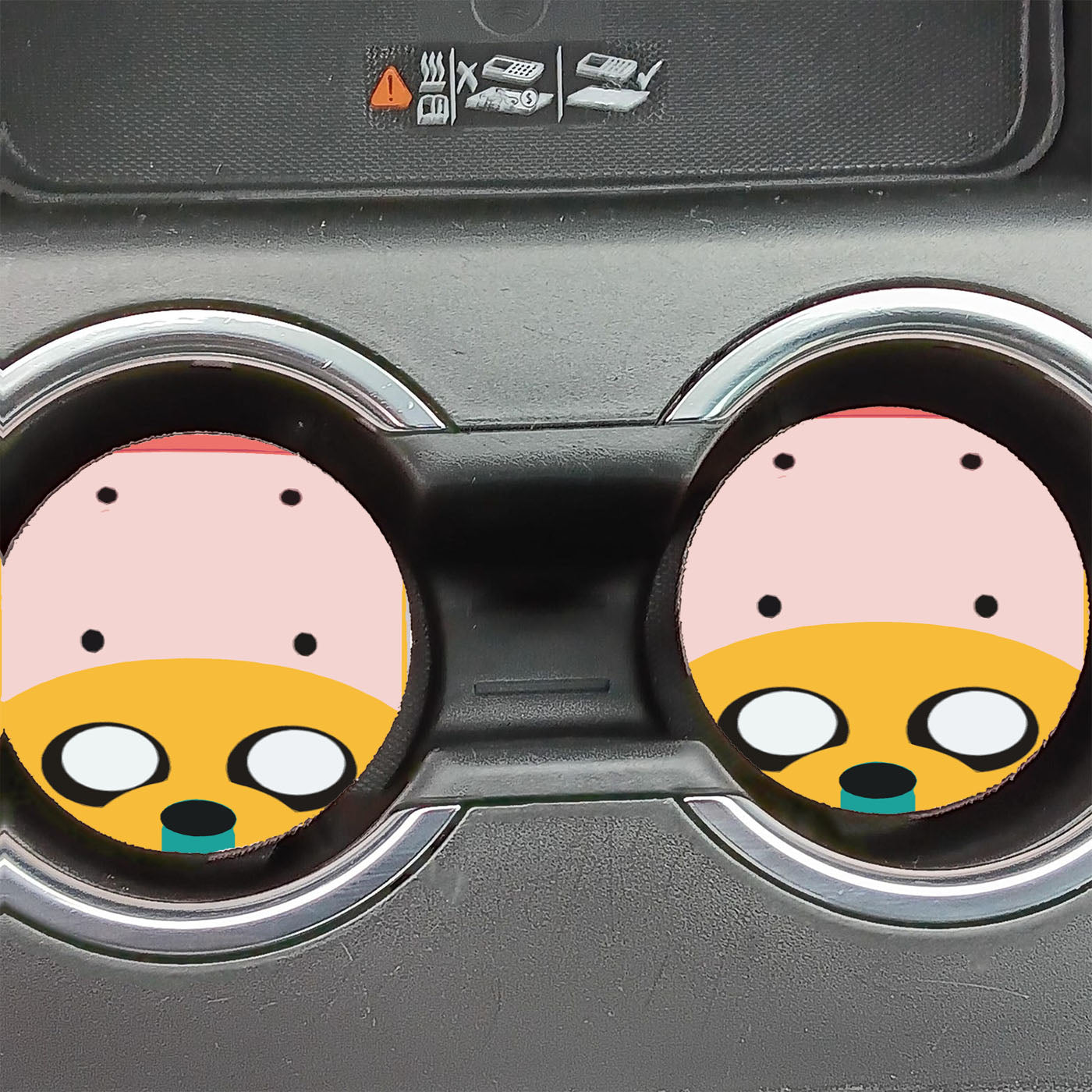 Adventure Time Group Car Coasters
