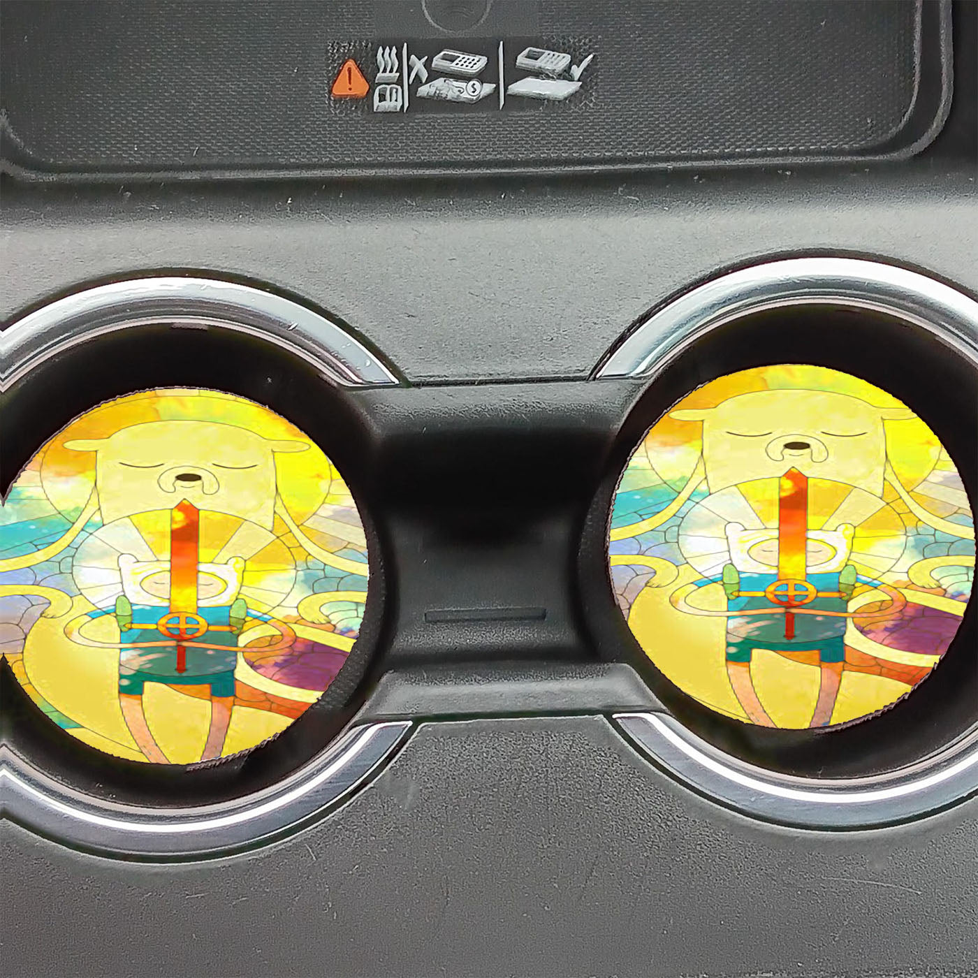 Adventure Time Hot Car Coasters