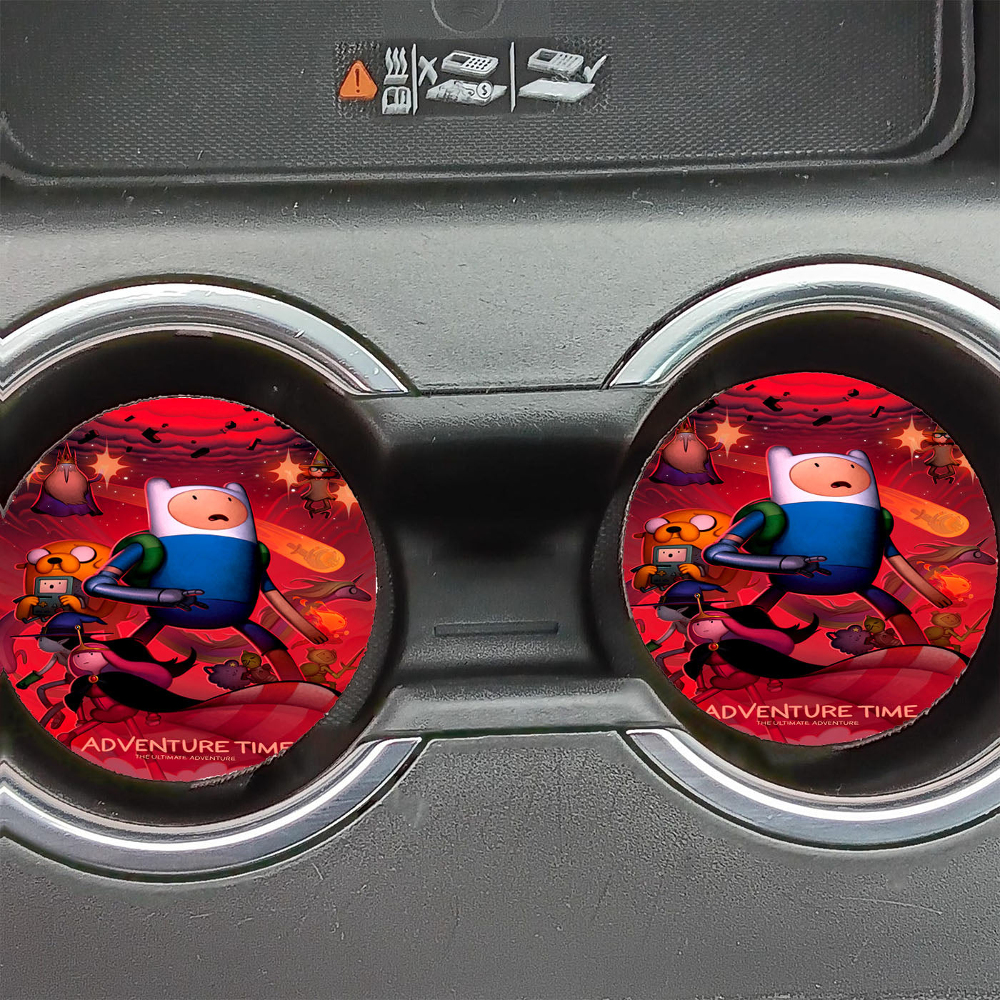 Adventure Time The Ultimate Adventure Red Car Coasters