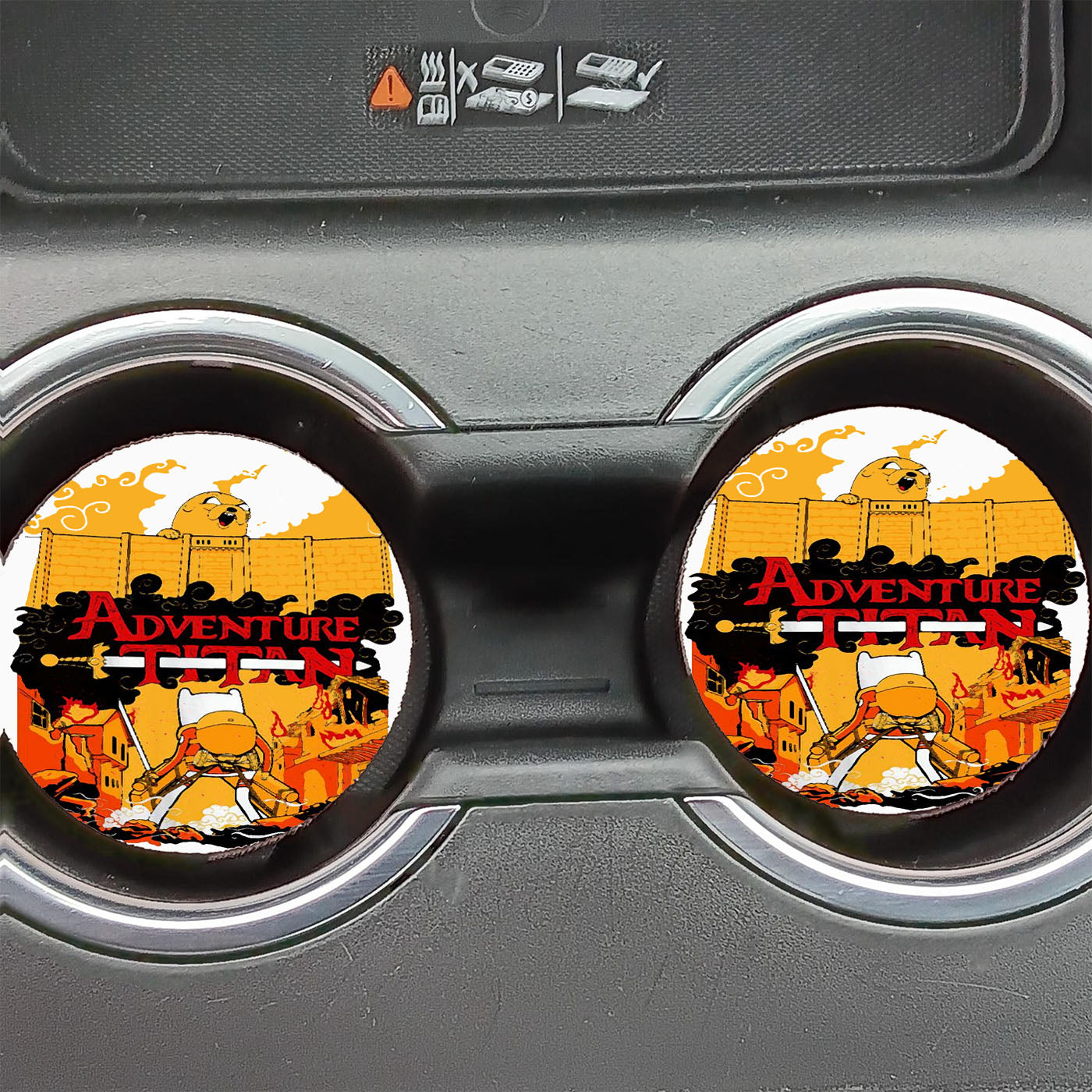 Adventure Titan Car Coasters