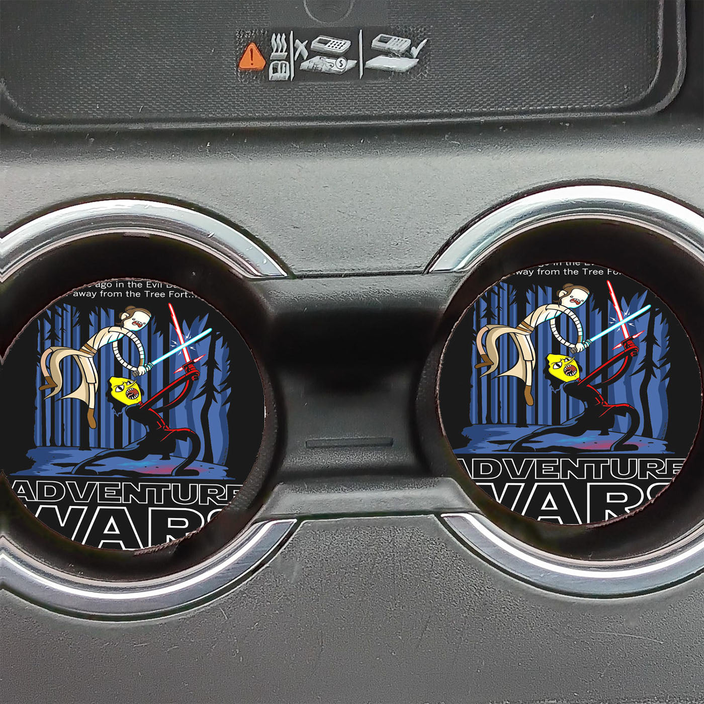 Adventure Wars Lemonade Car Coasters