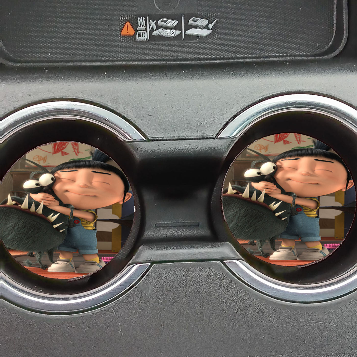 Agnes Despicable Me Car Coasters