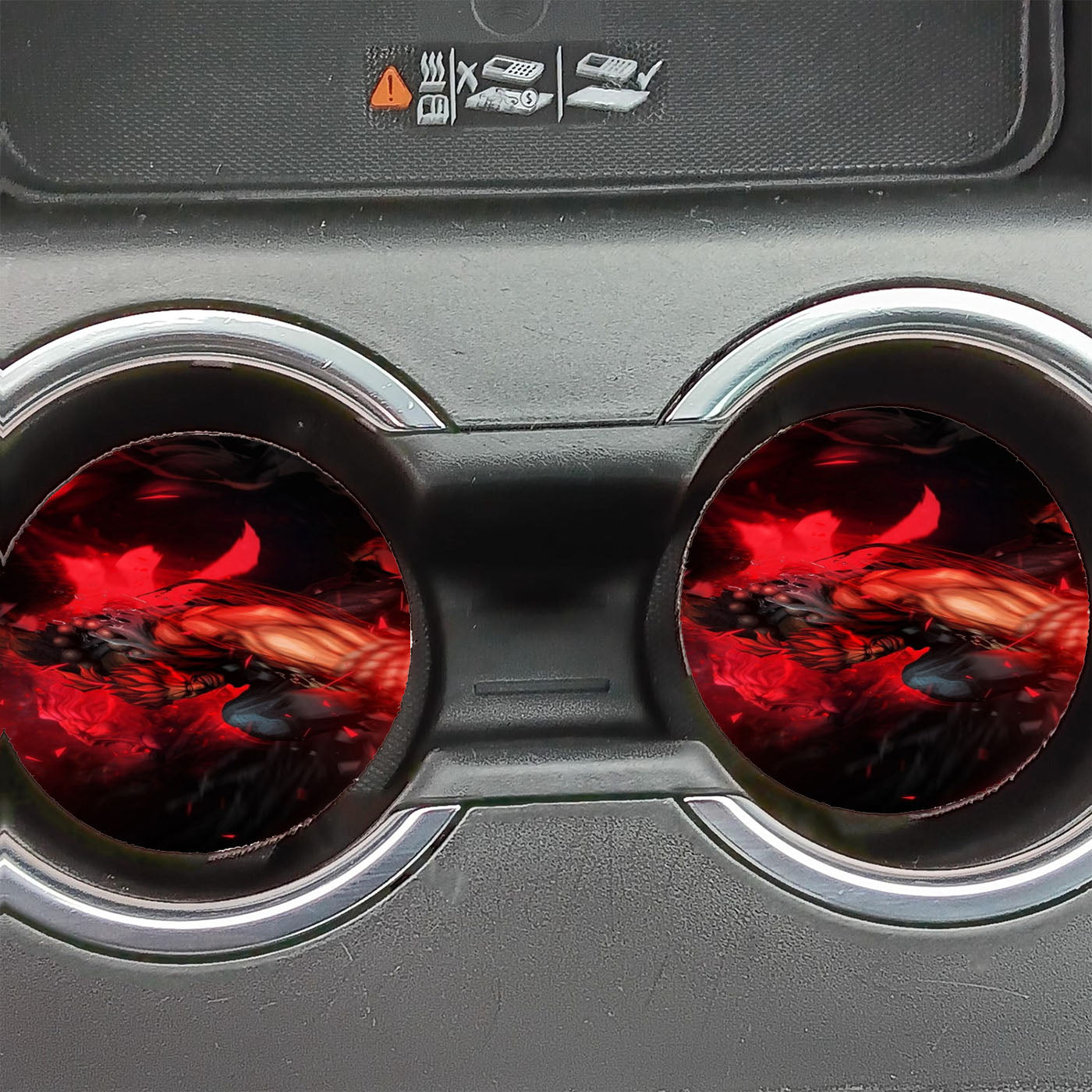 Akuma Revealed For Street Fighter V Car Coasters
