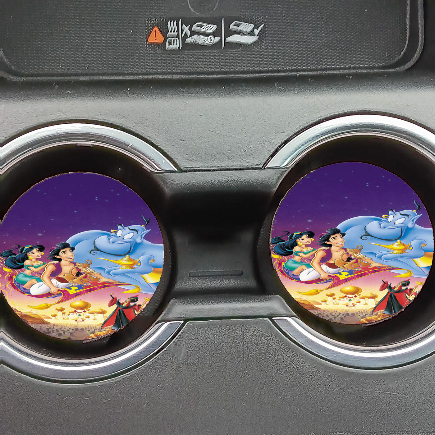 Aladdin 1992 Car Coasters
