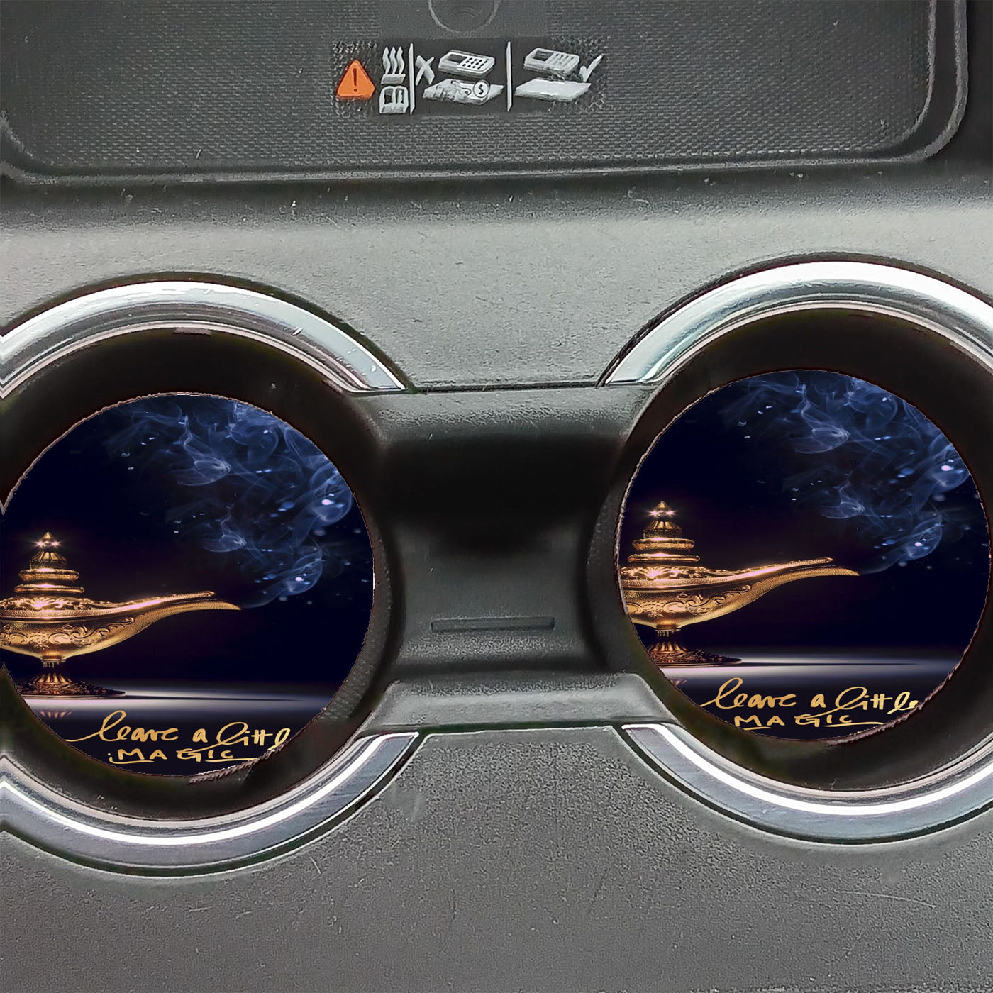 Aladin A Little Magic Car Coasters