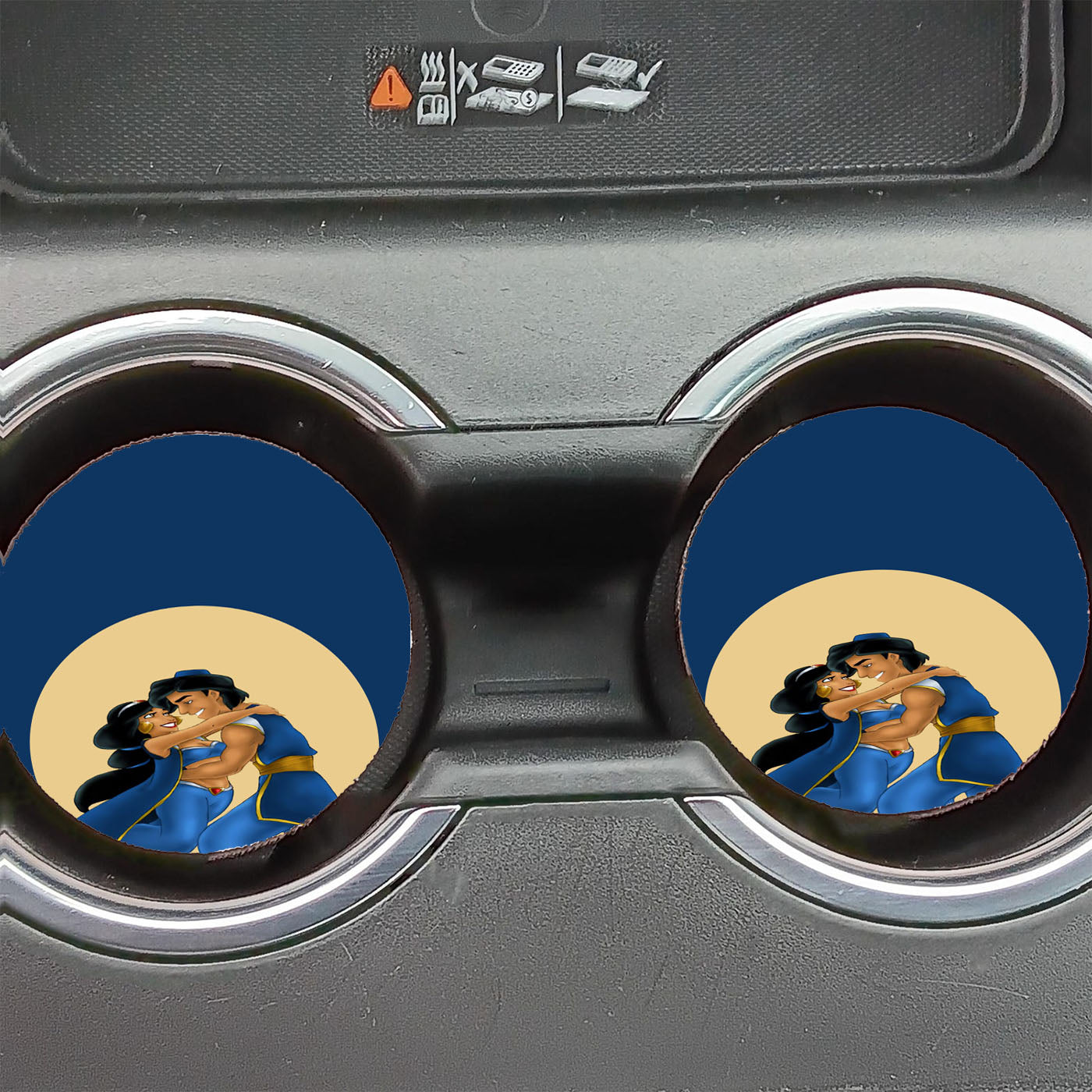 Aladin Wallpaper Iphone Car Coasters