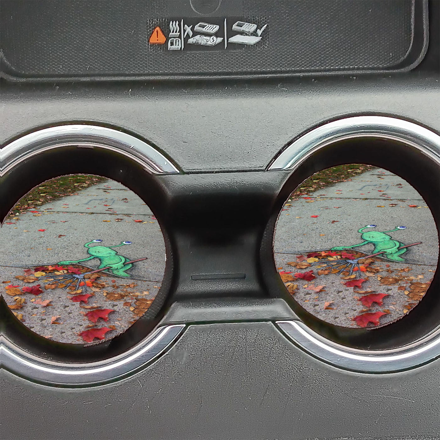 Alian Art Car Coasters