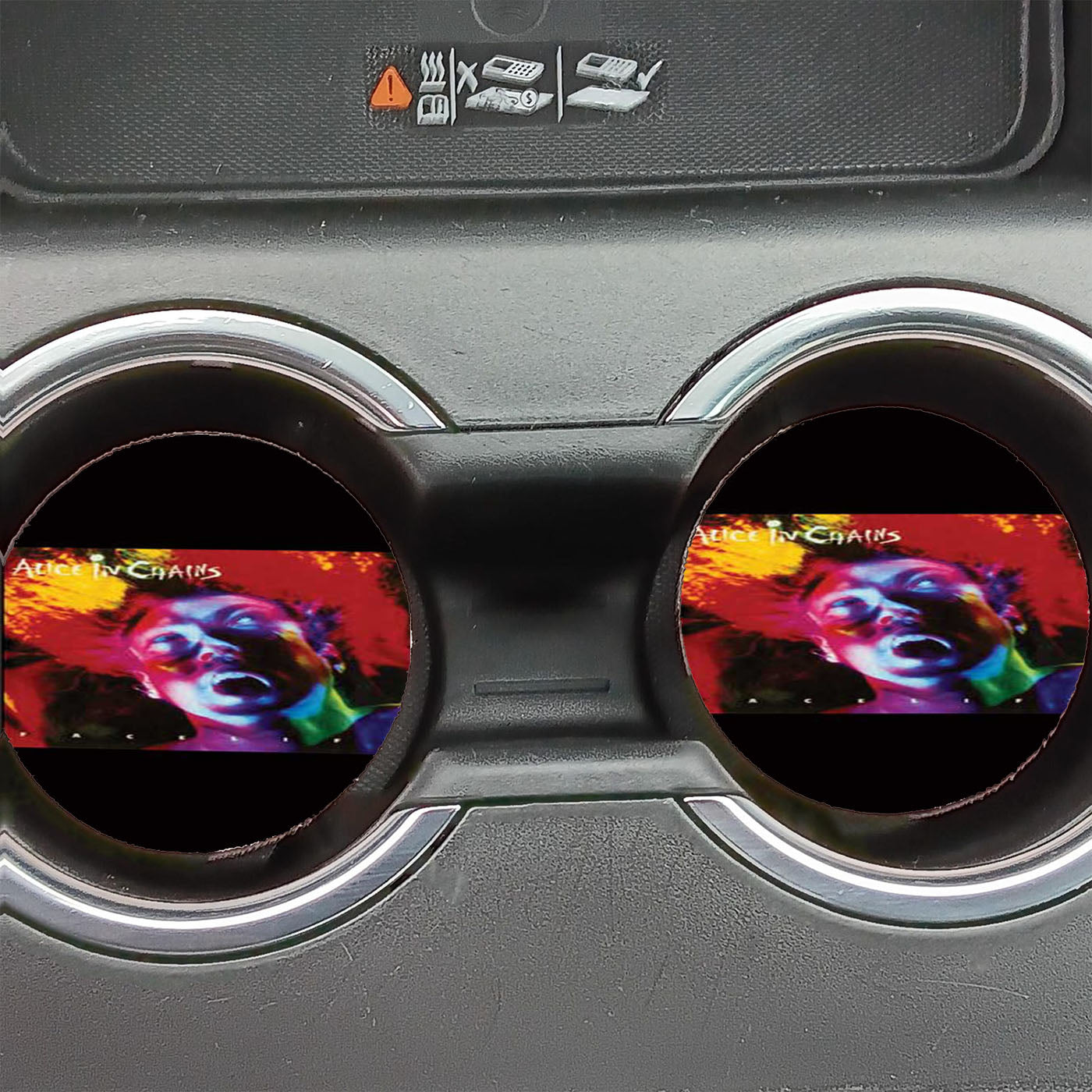 Alice In Chains Facelift Car Coasters