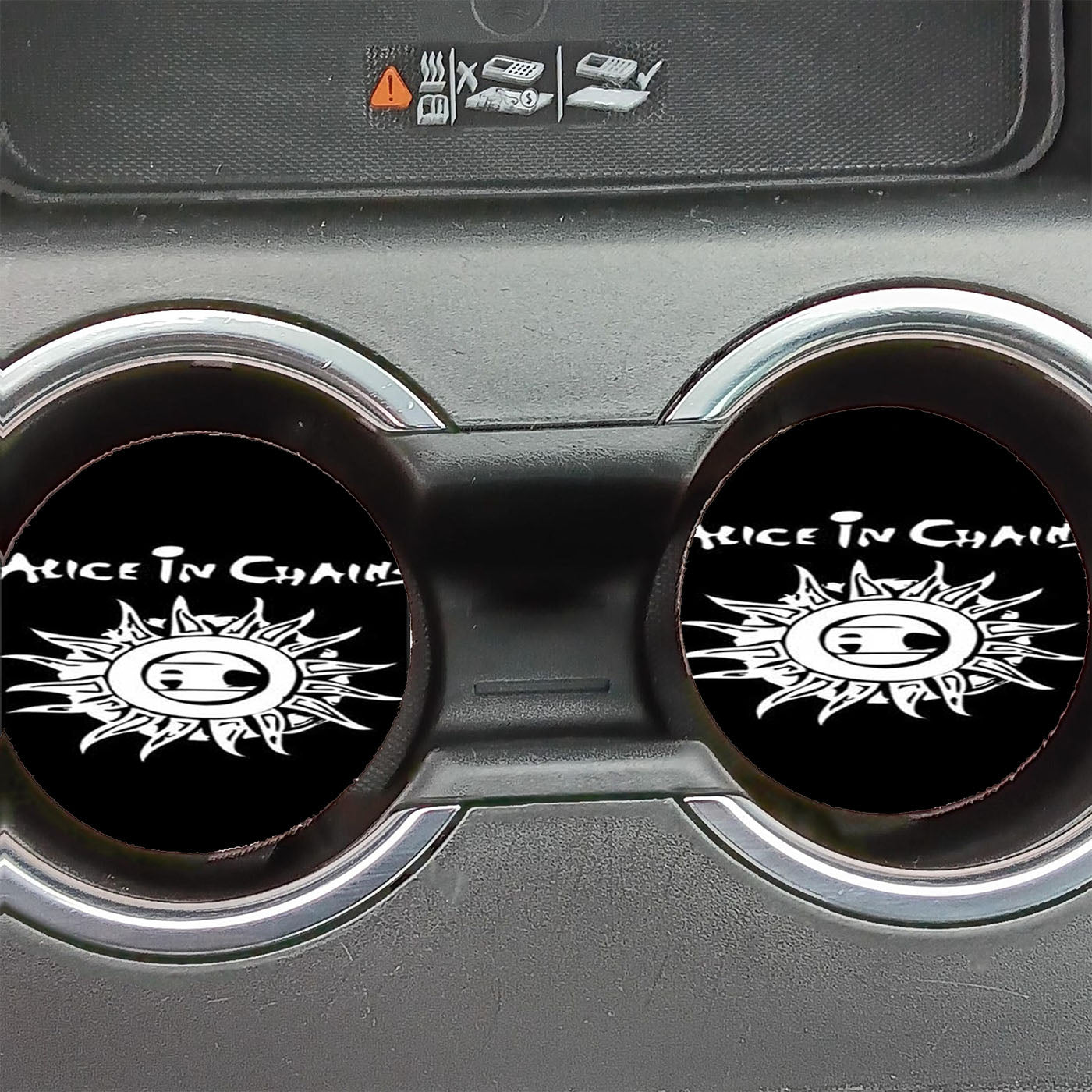 Alice In Chains Sun Car Coasters