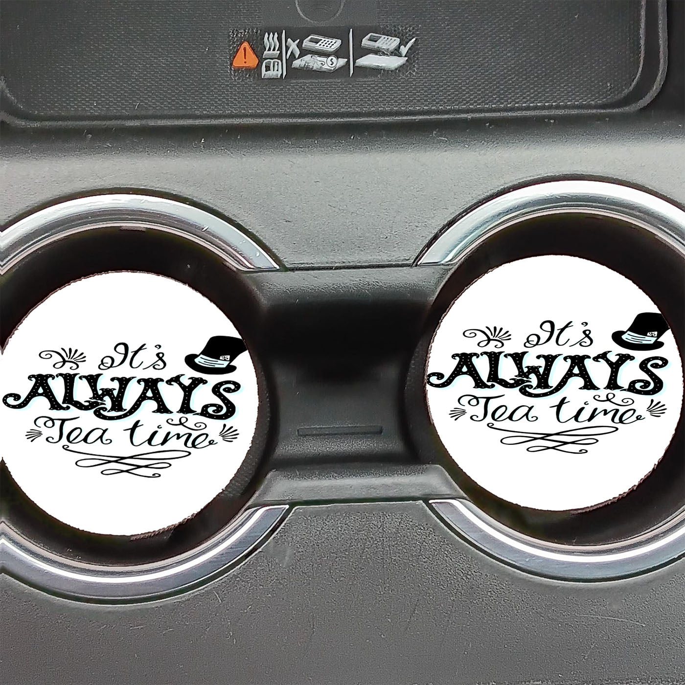 Alice In Wonderland Assorted Car Coasters