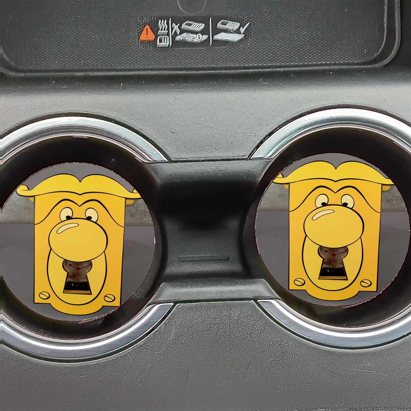 Alice In Wonderland Door Car Coasters