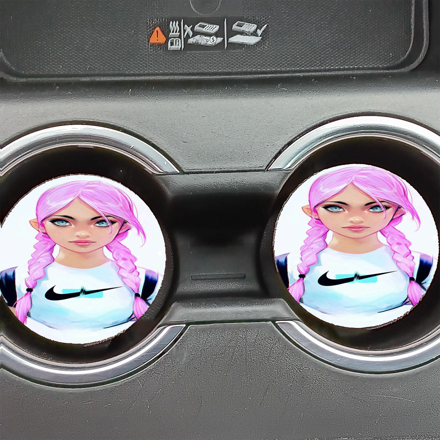 Alice Schultz Car Coasters