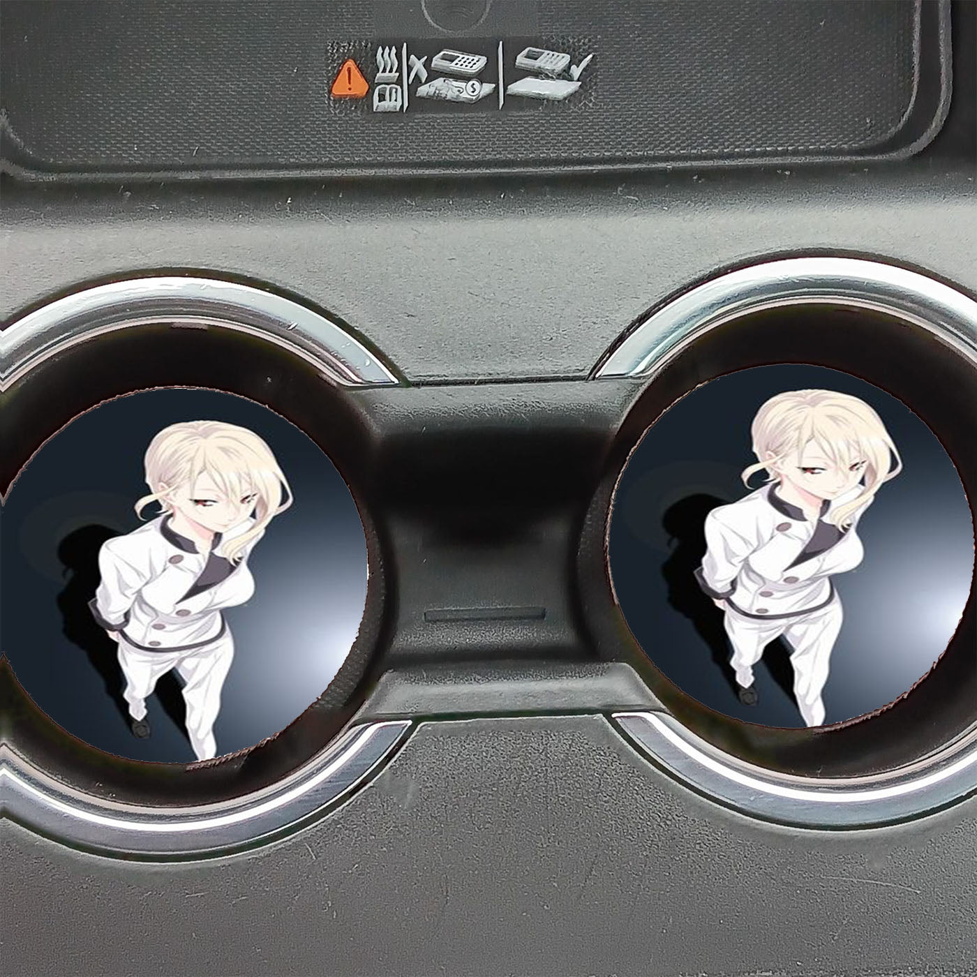 Alice Shokugeki No Soma Car Coasters