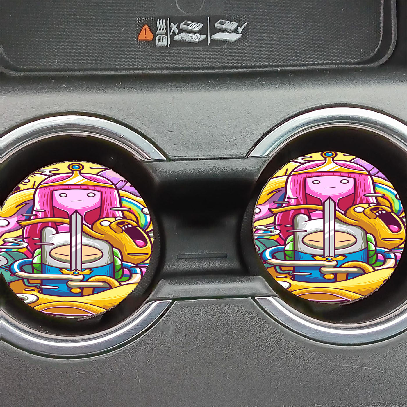All Character Of Adventure Time Art Car Coasters