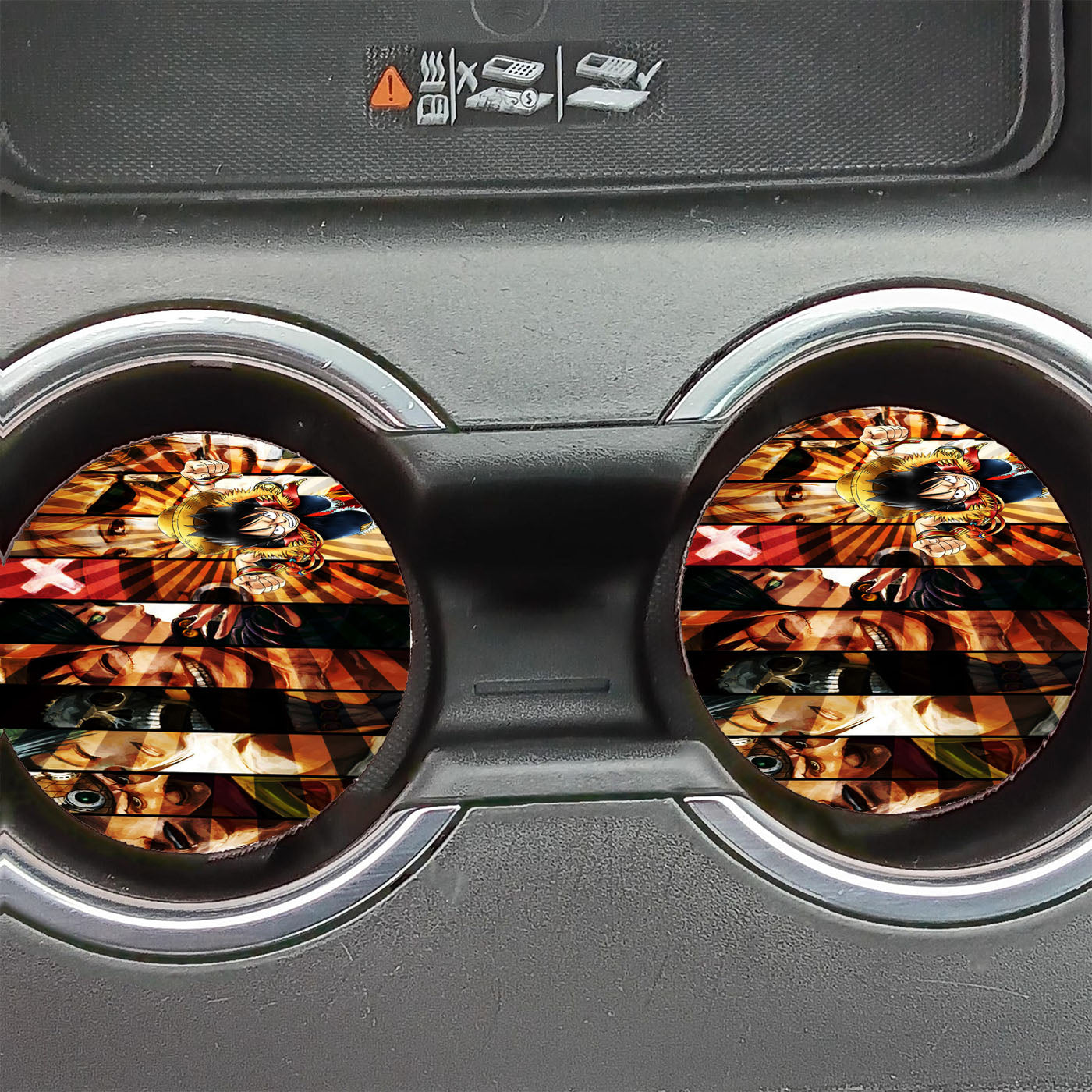 All Character One Piece Car Coasters
