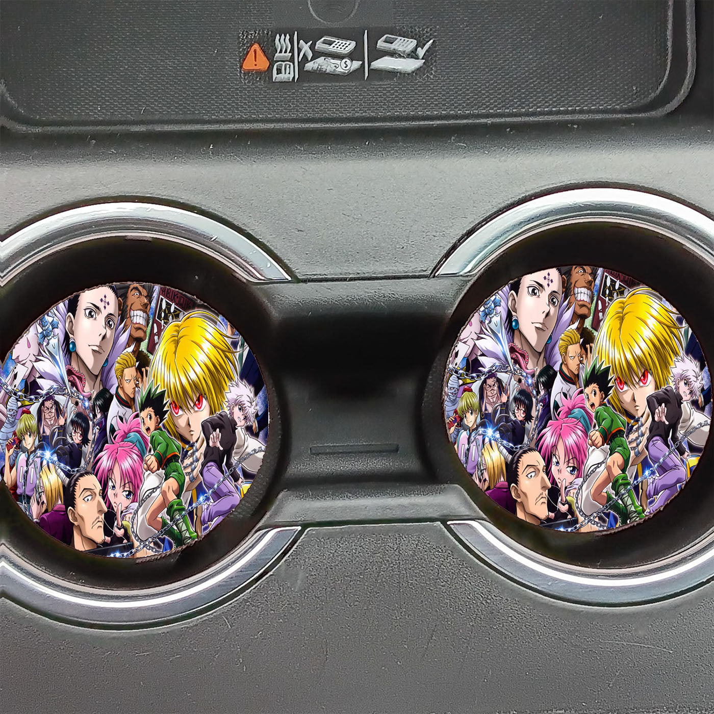 All Characters Hunter X Hunter Wallpaper Car Coasters