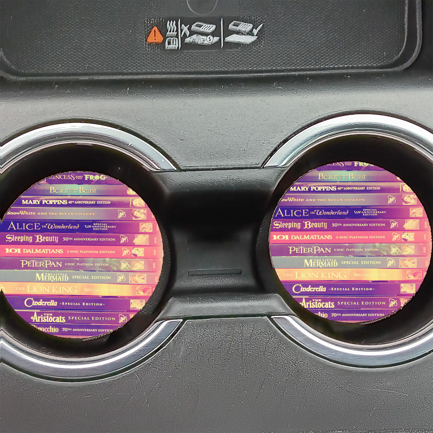 All Disney Book Story Car Coasters