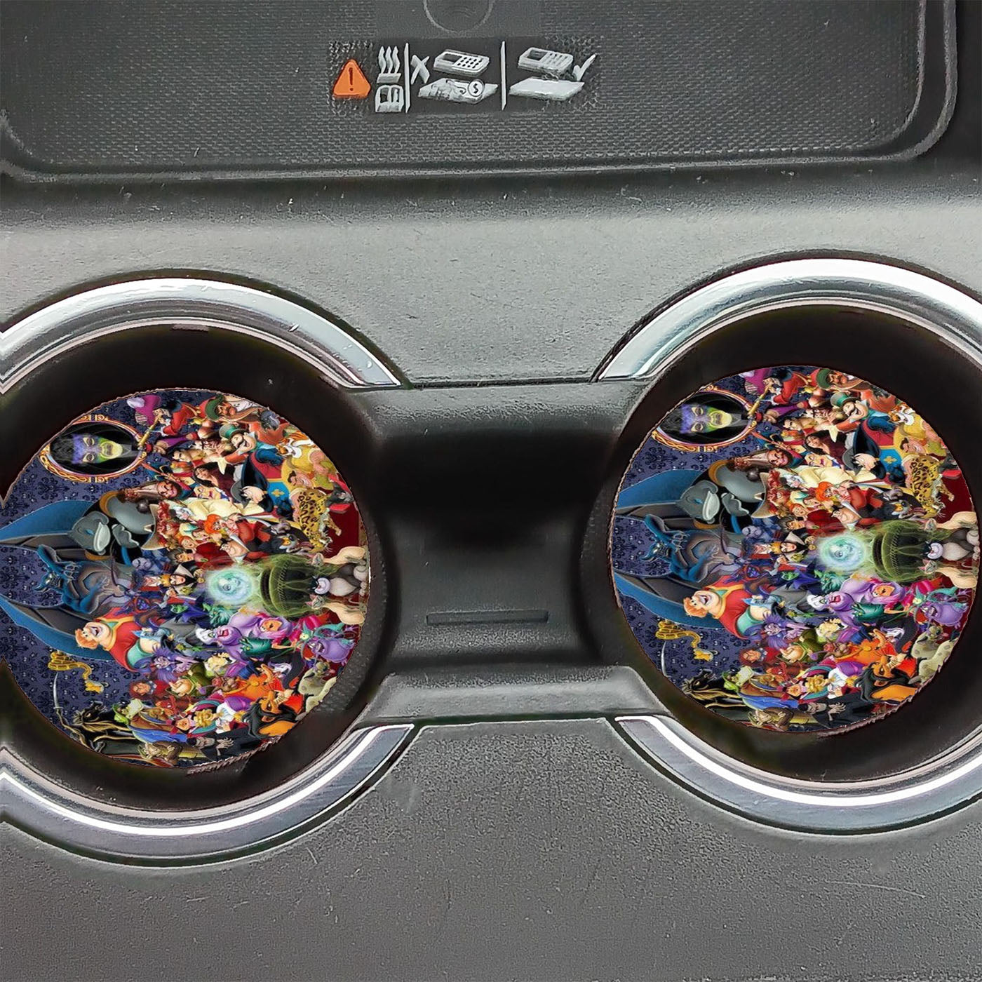 All Disney Villain Car Coasters