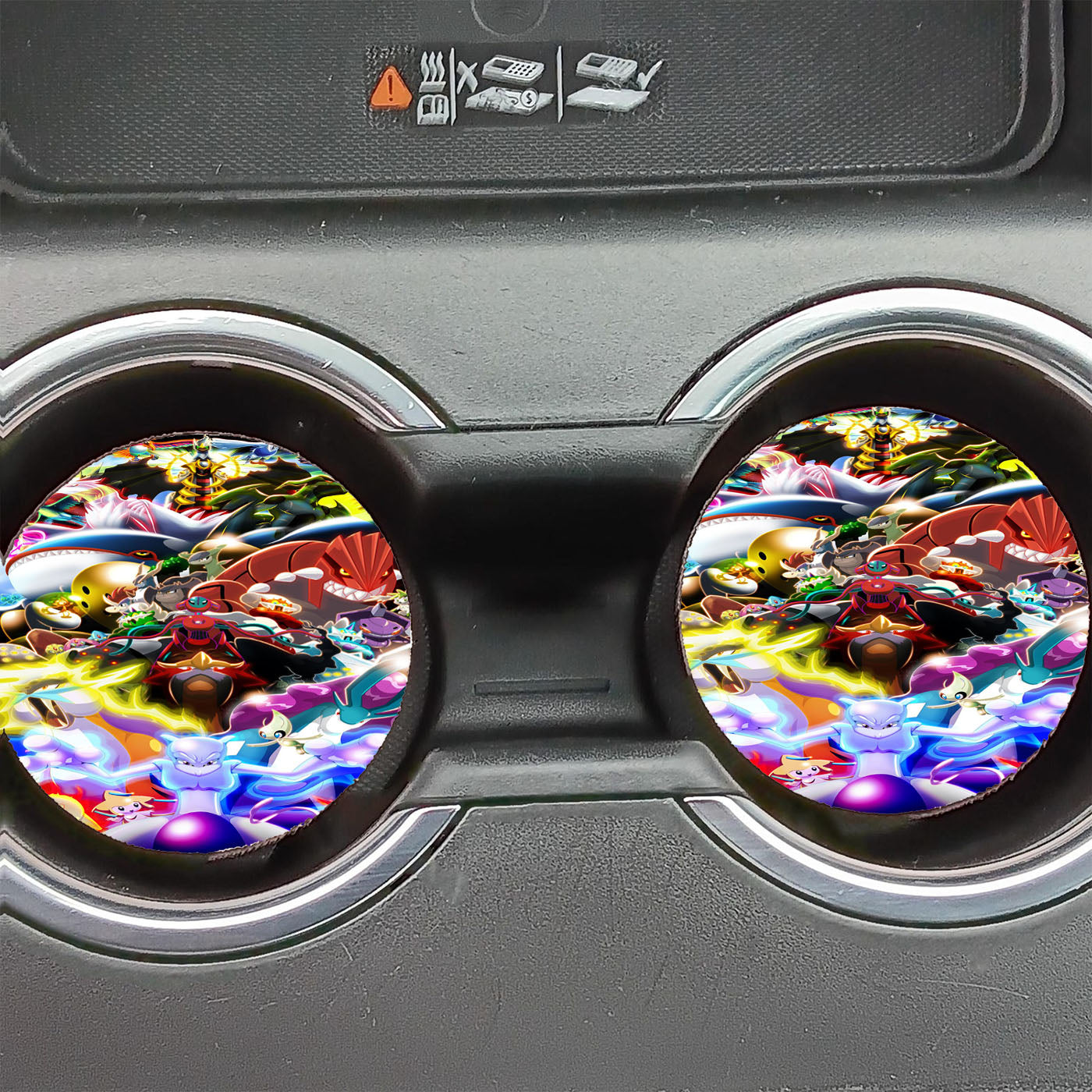 All Legendary Pokemon In One Car Coasters