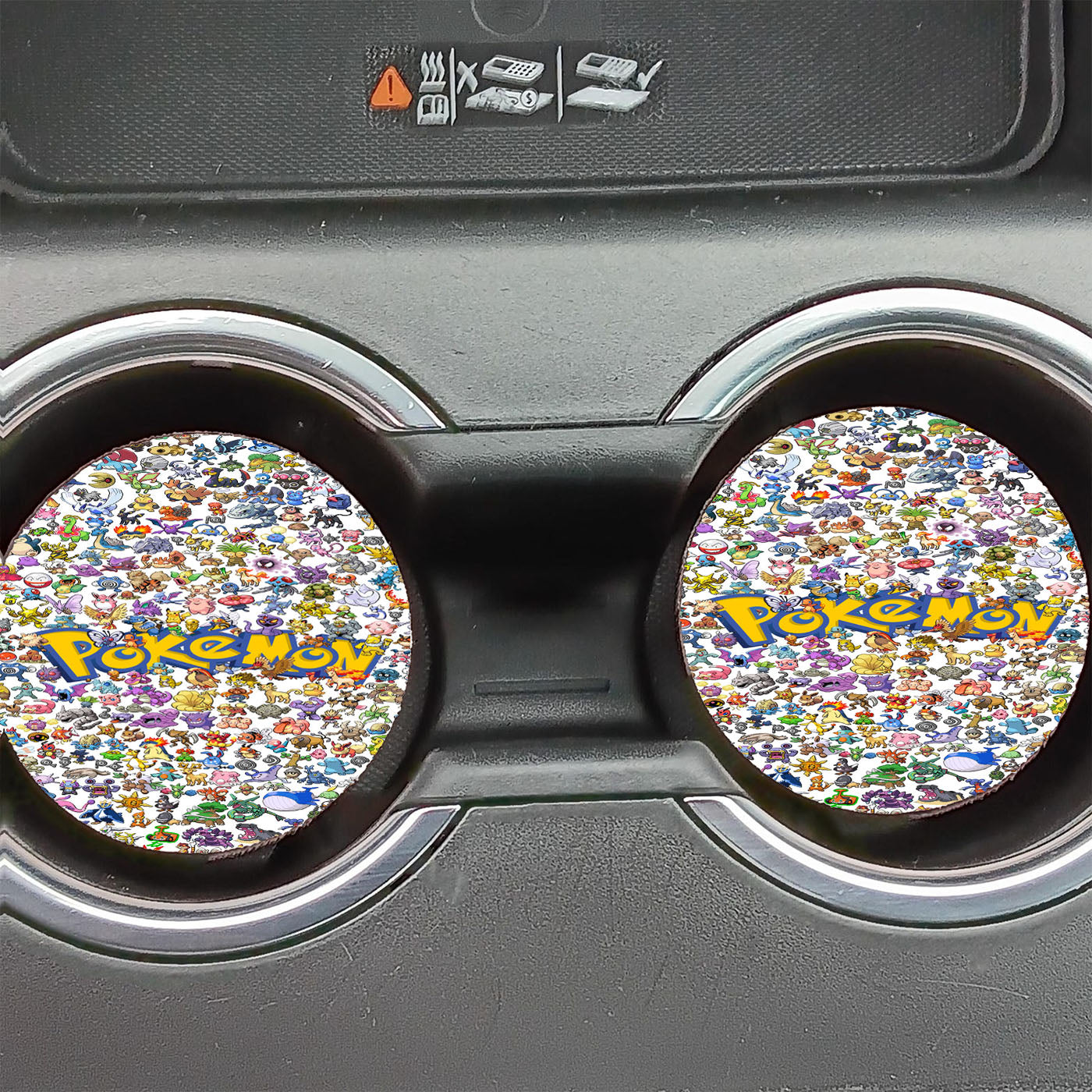 All Pokemon Considered Car Coasters
