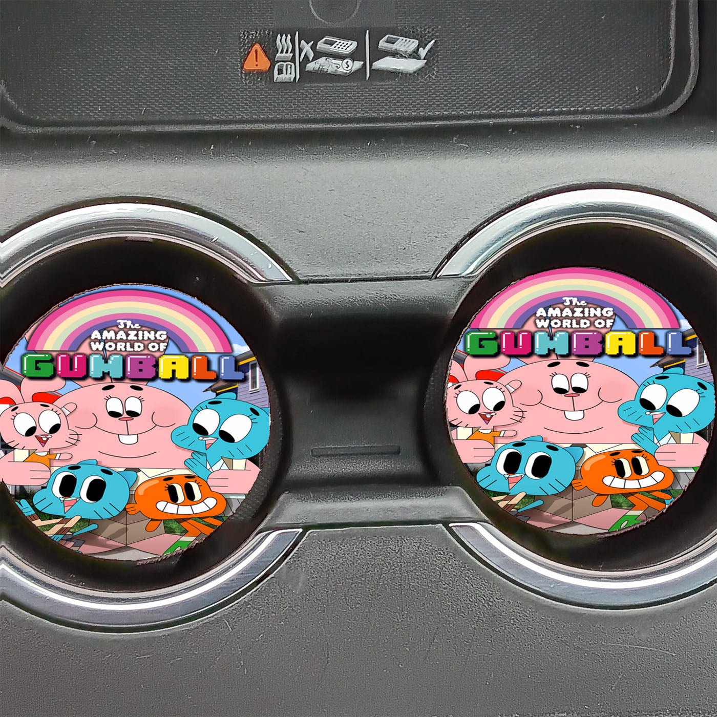 Amazing World Of Gumball Car Coasters