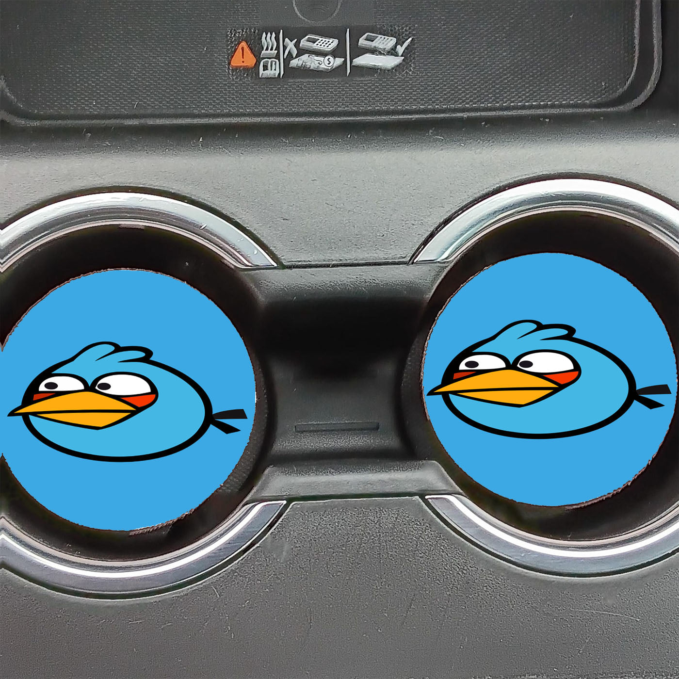 Angry Bird Car Coasters