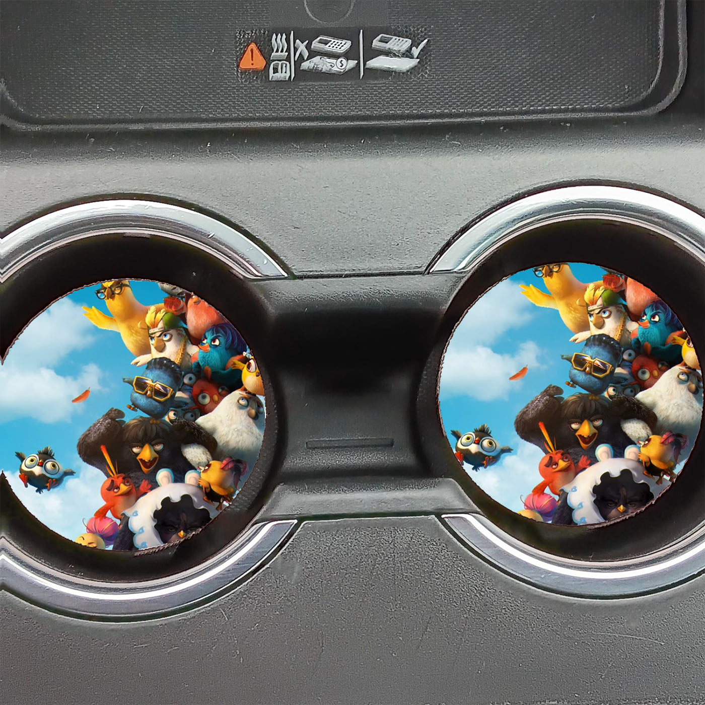 Angry Bird Evolution Characters Car Coasters