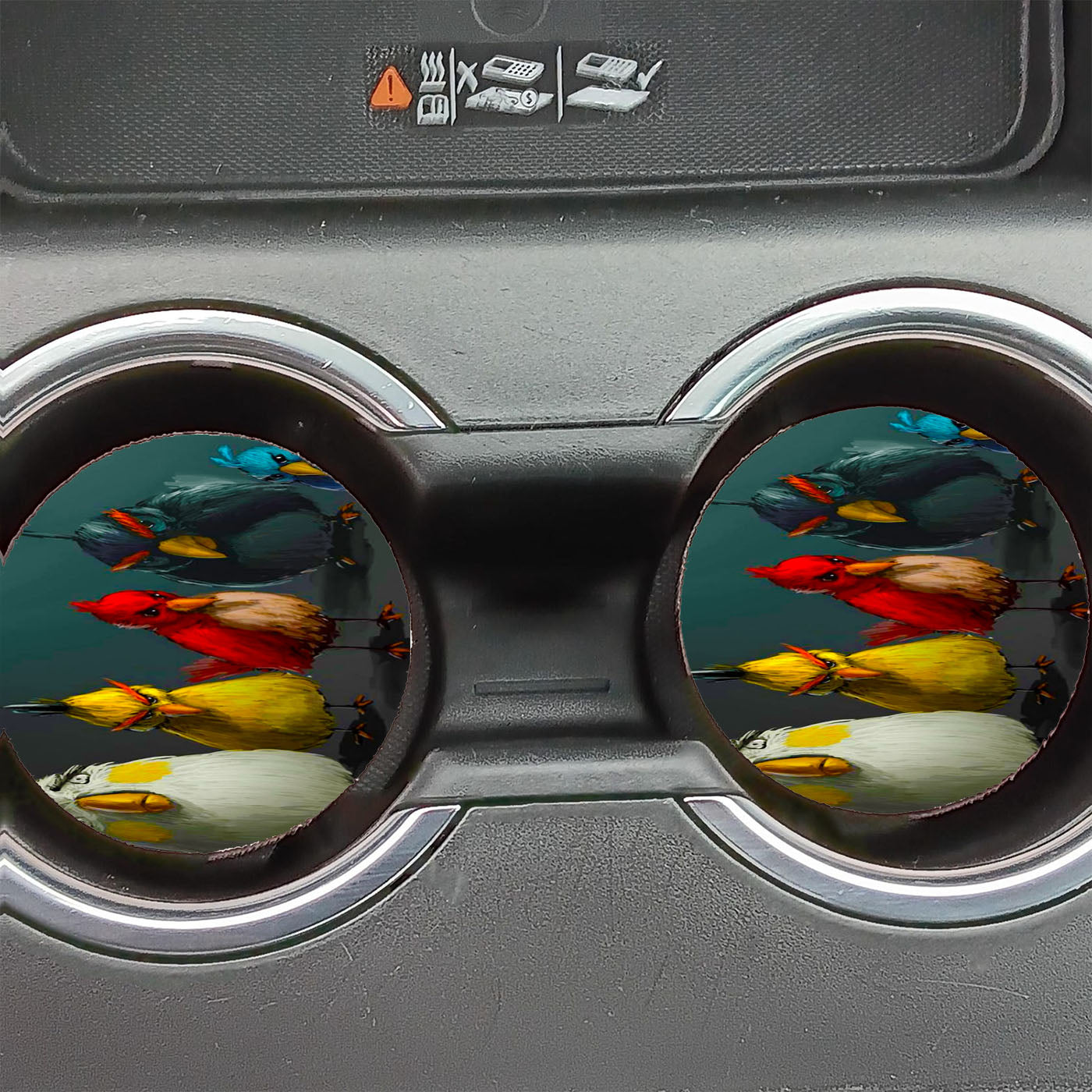 Angry Birds Car Coasters