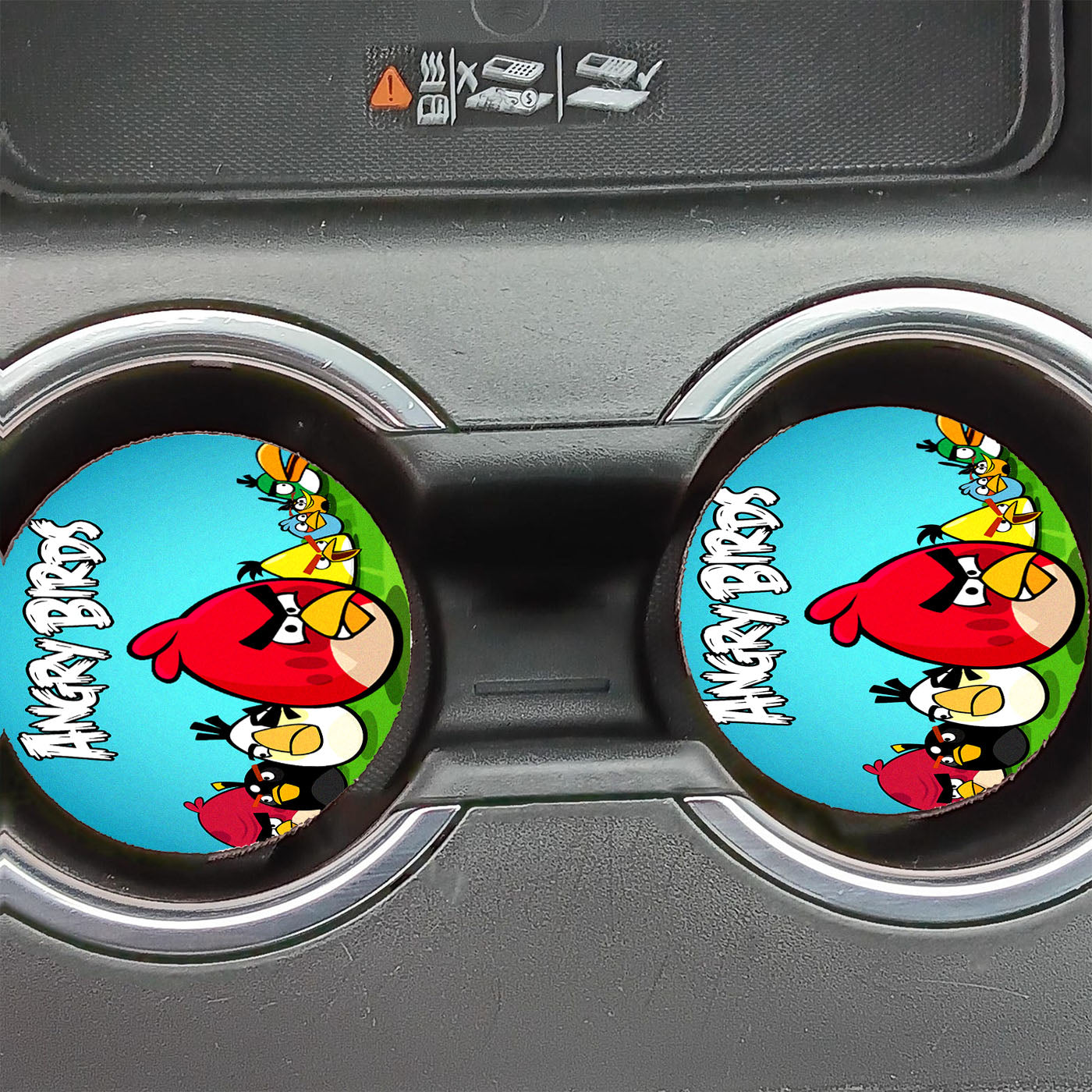 Angry Birds And Friends Car Coasters