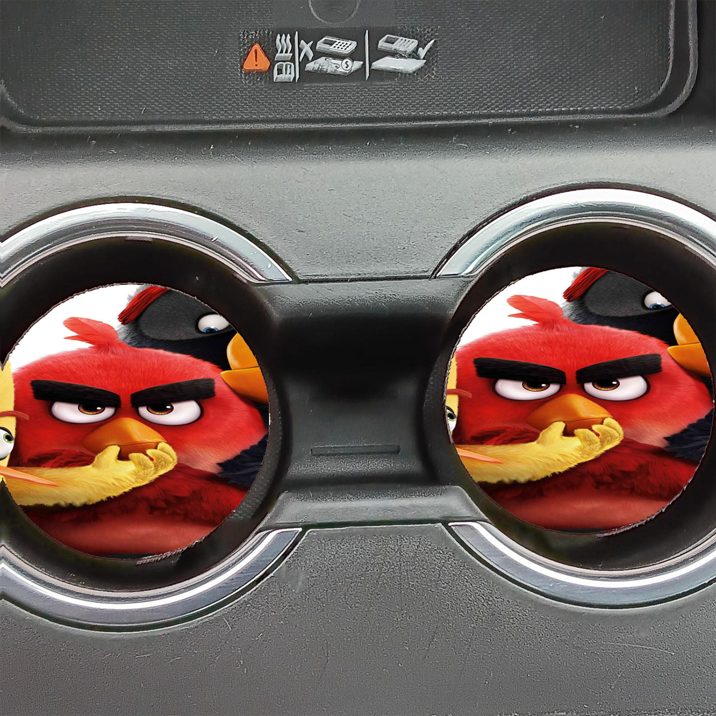 Angry Birds Red Chubby Cute Car Coasters
