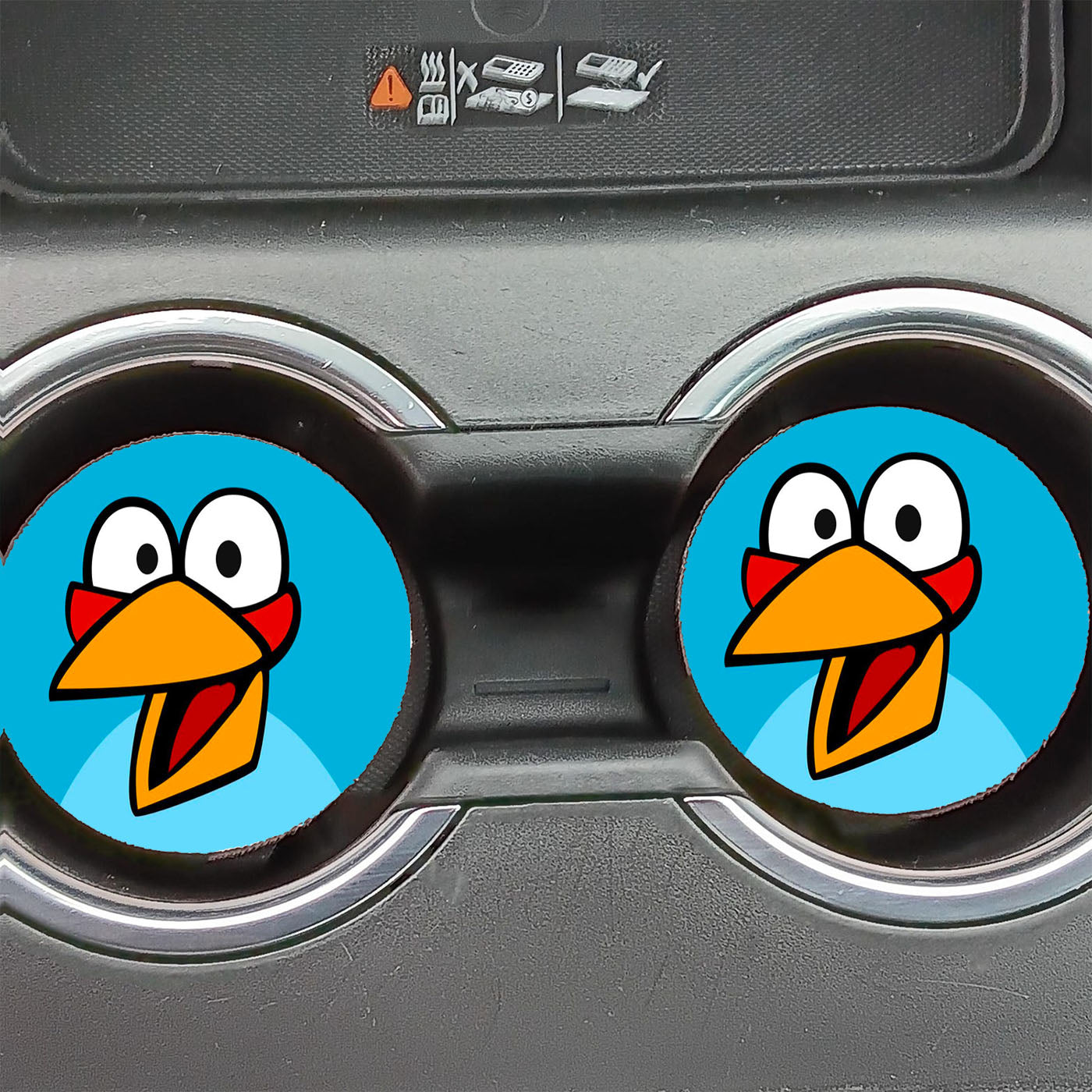 Angry Birds The Blues Car Coasters