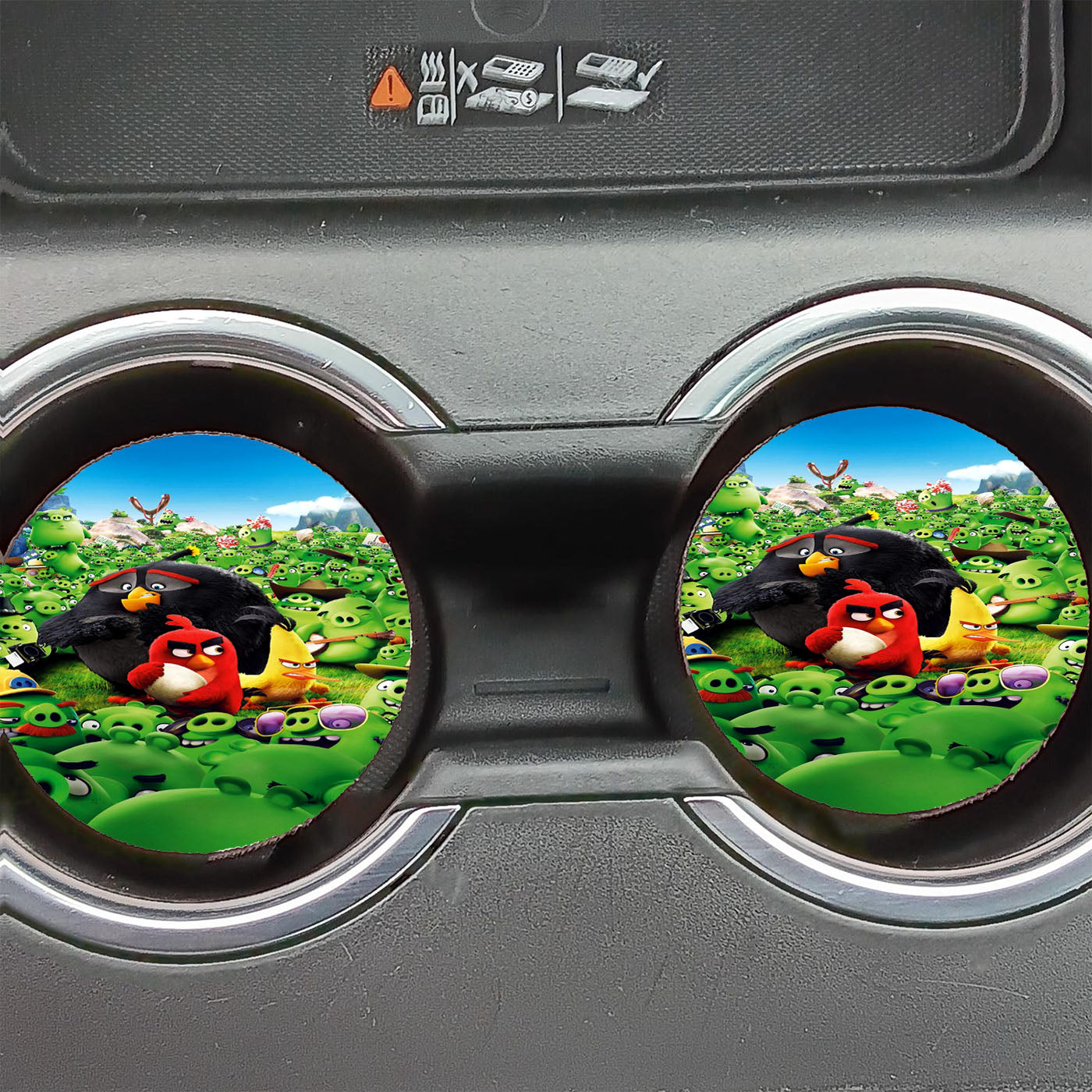 Angry Birds X Earl Pig Car Coasters