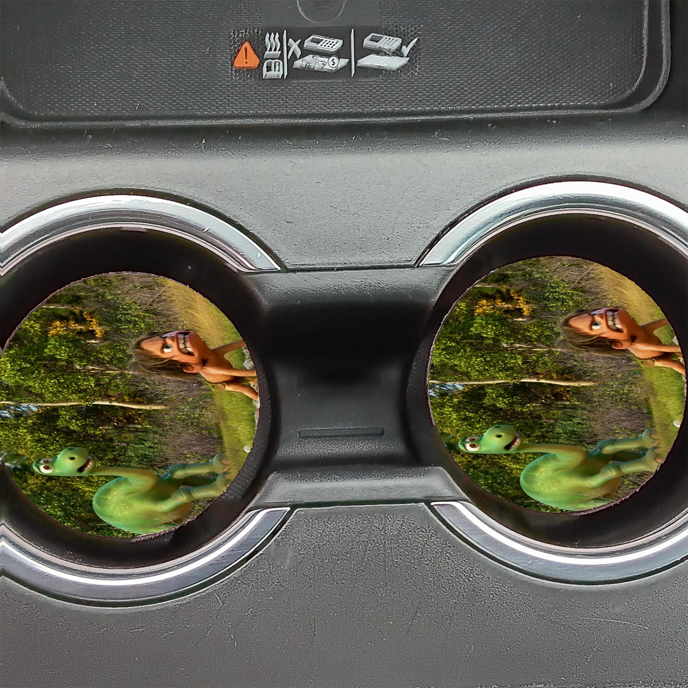 Angry The Good Dinosaur Disney Car Coasters