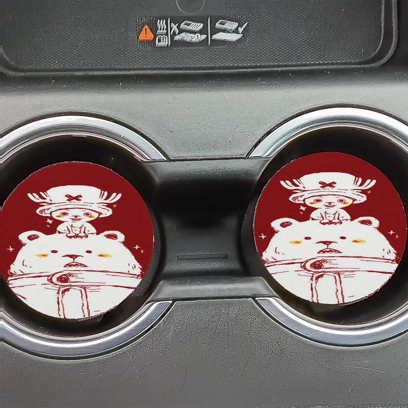 Animals Reunited One Piece Car Coasters
