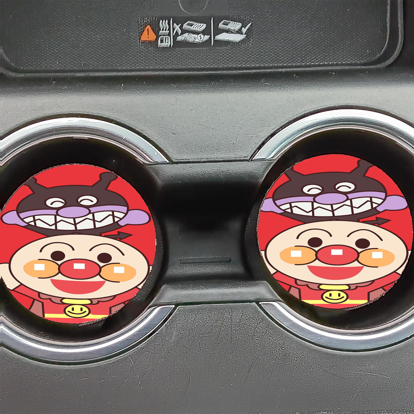 Anpanman And Baikinman Car Coasters