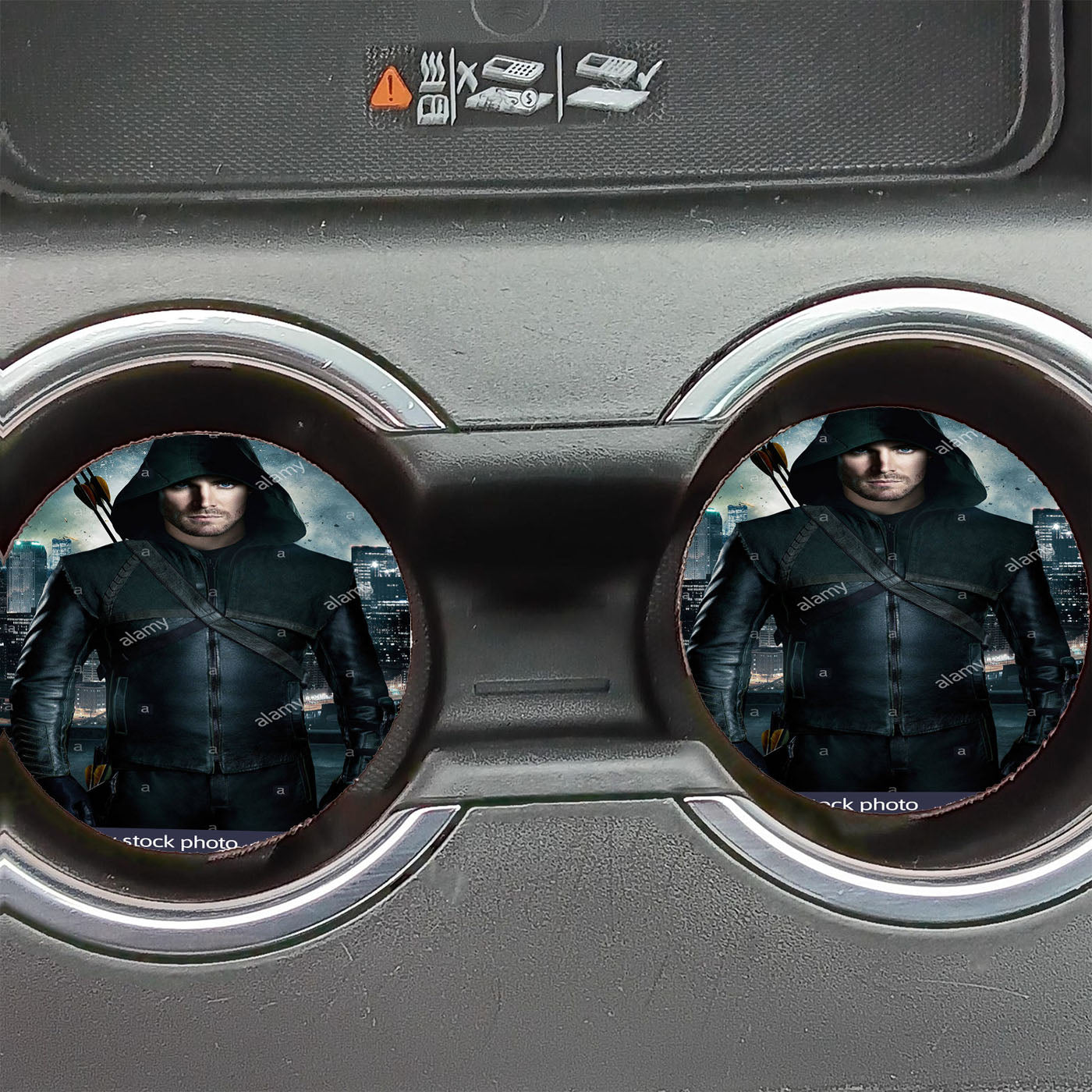 Arrow Oliver Queen Stephen Amell Wicked Town Car Coasters