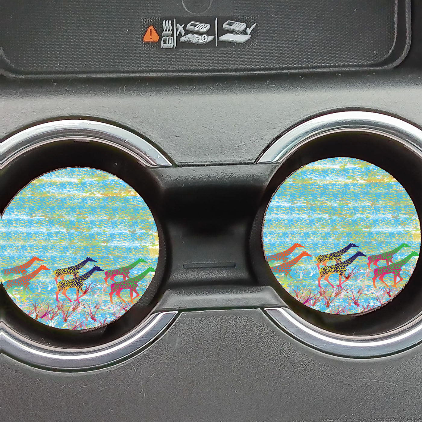 Art Animal Disney Car Coasters