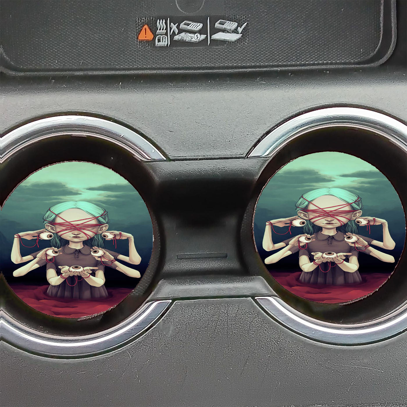 Art Eyes 1000 Child  Car Coasters