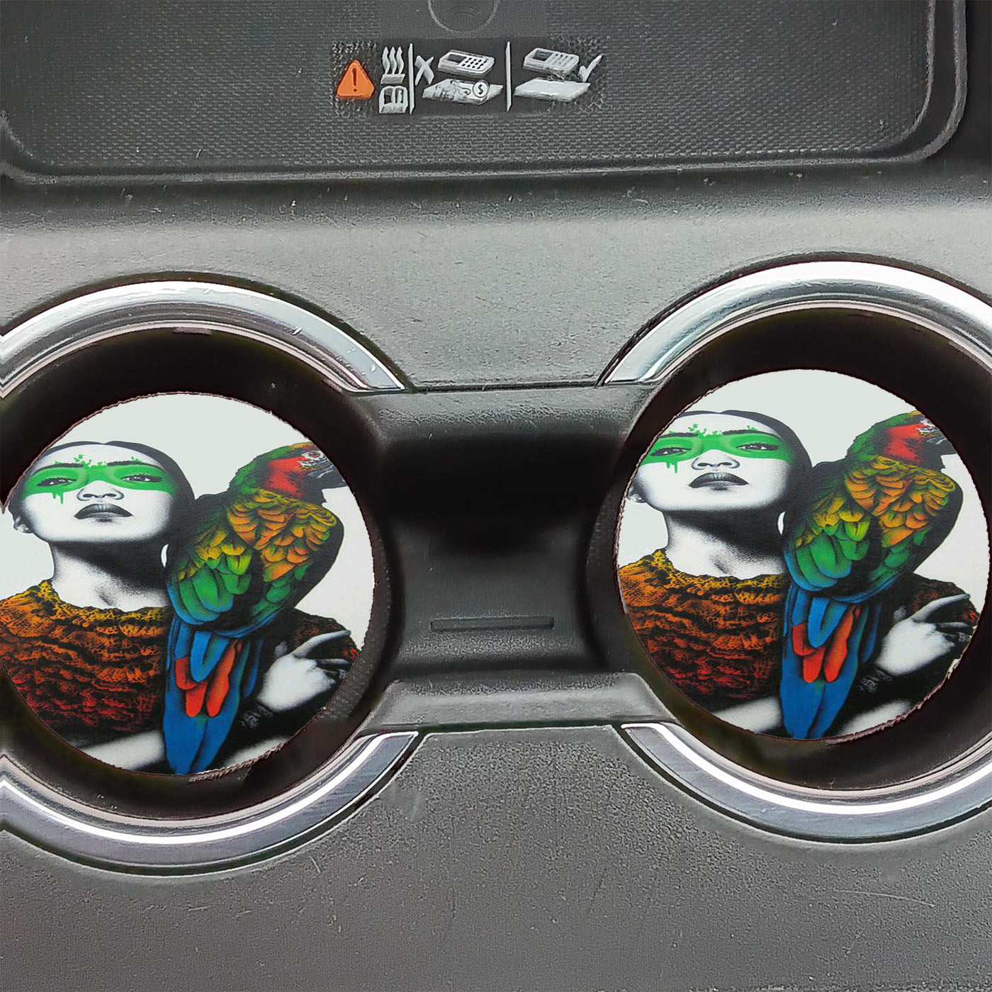 Art Full Colour  Car Coasters