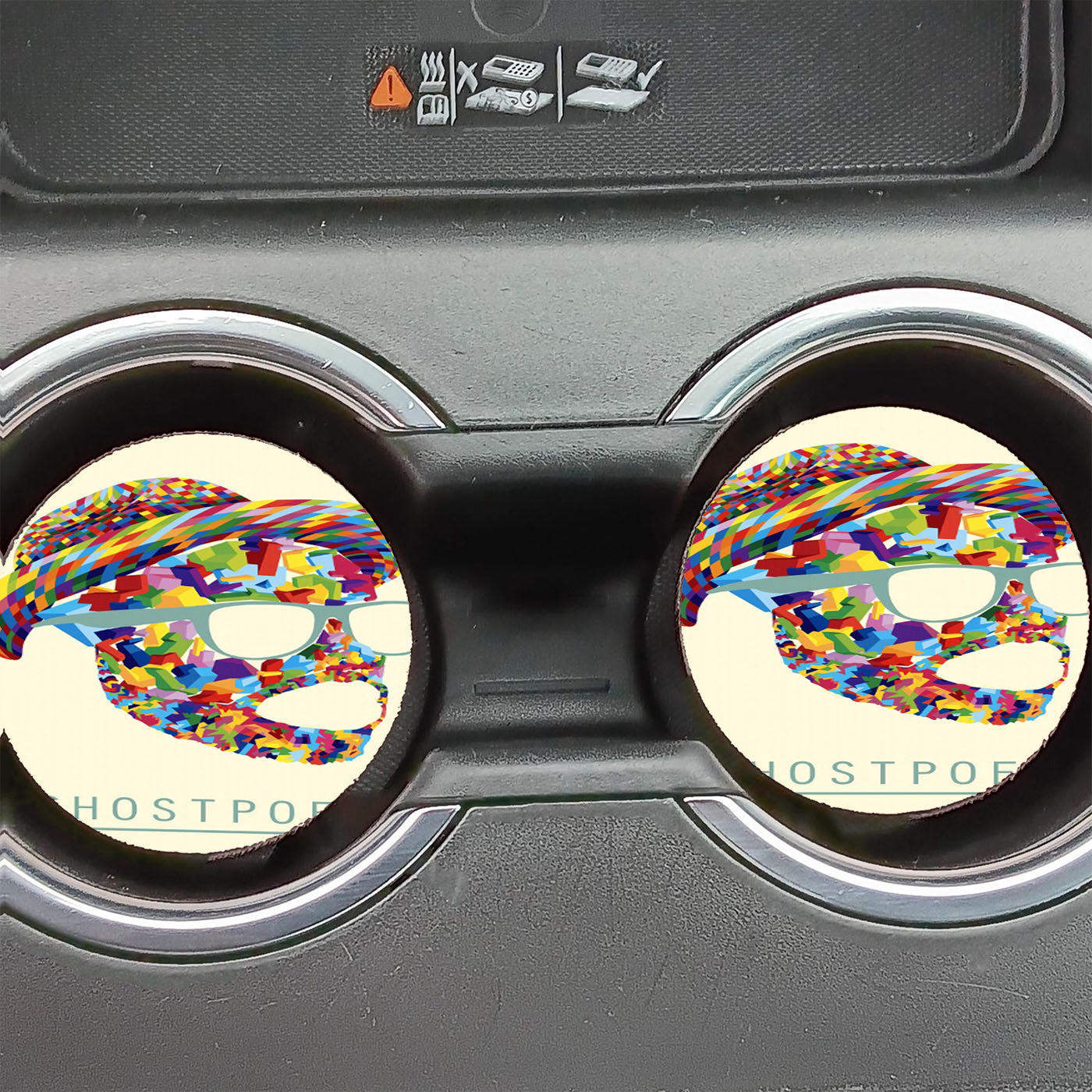 Art Ghostpoet Full Colour  Car Coasters