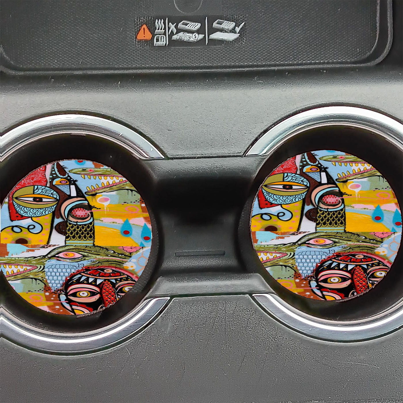 Art Passion World  Car Coasters