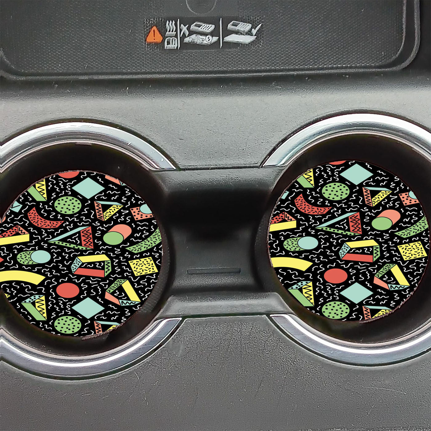 Art Teknoir  Car Coasters