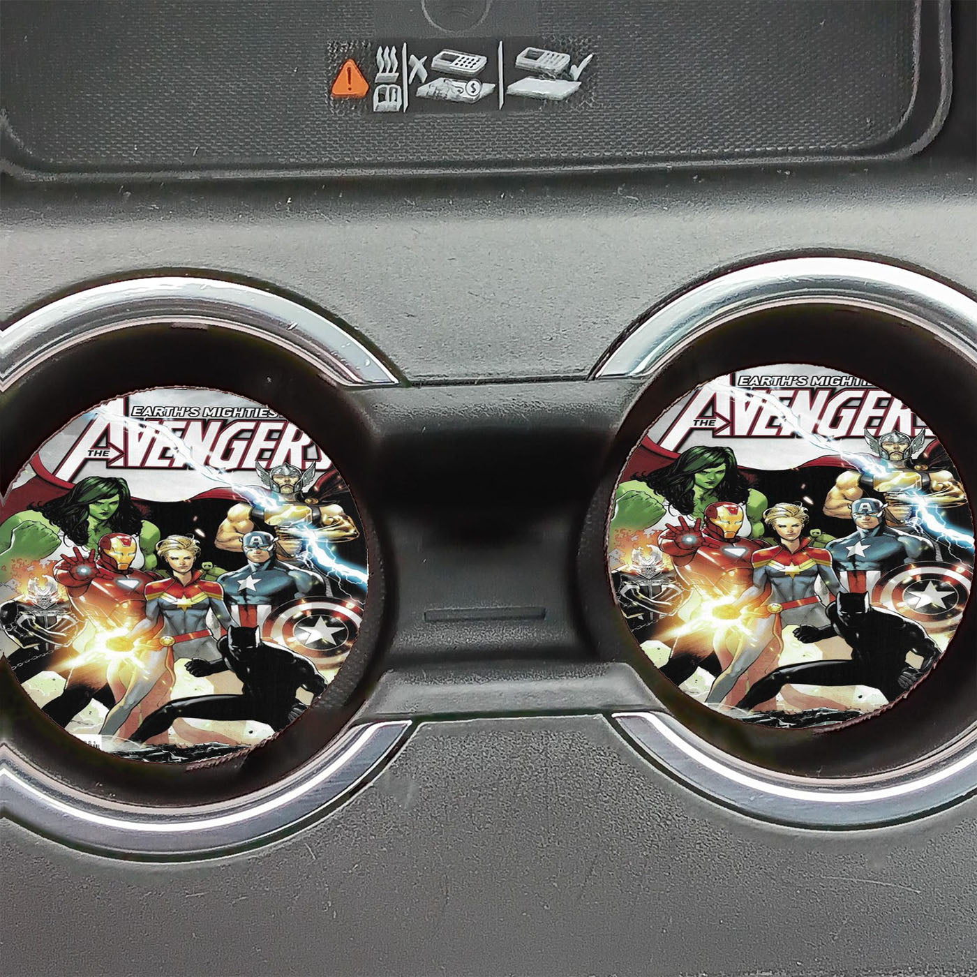 Avengers Comic Car Coasters