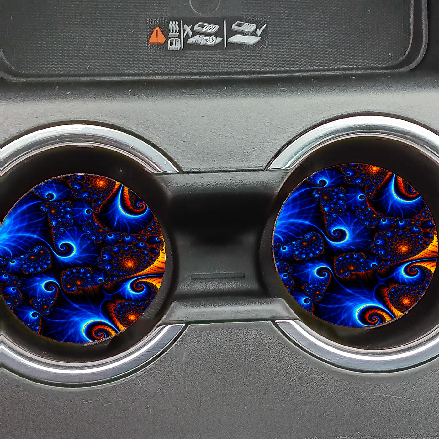 Awesome Art Design  Car Coasters