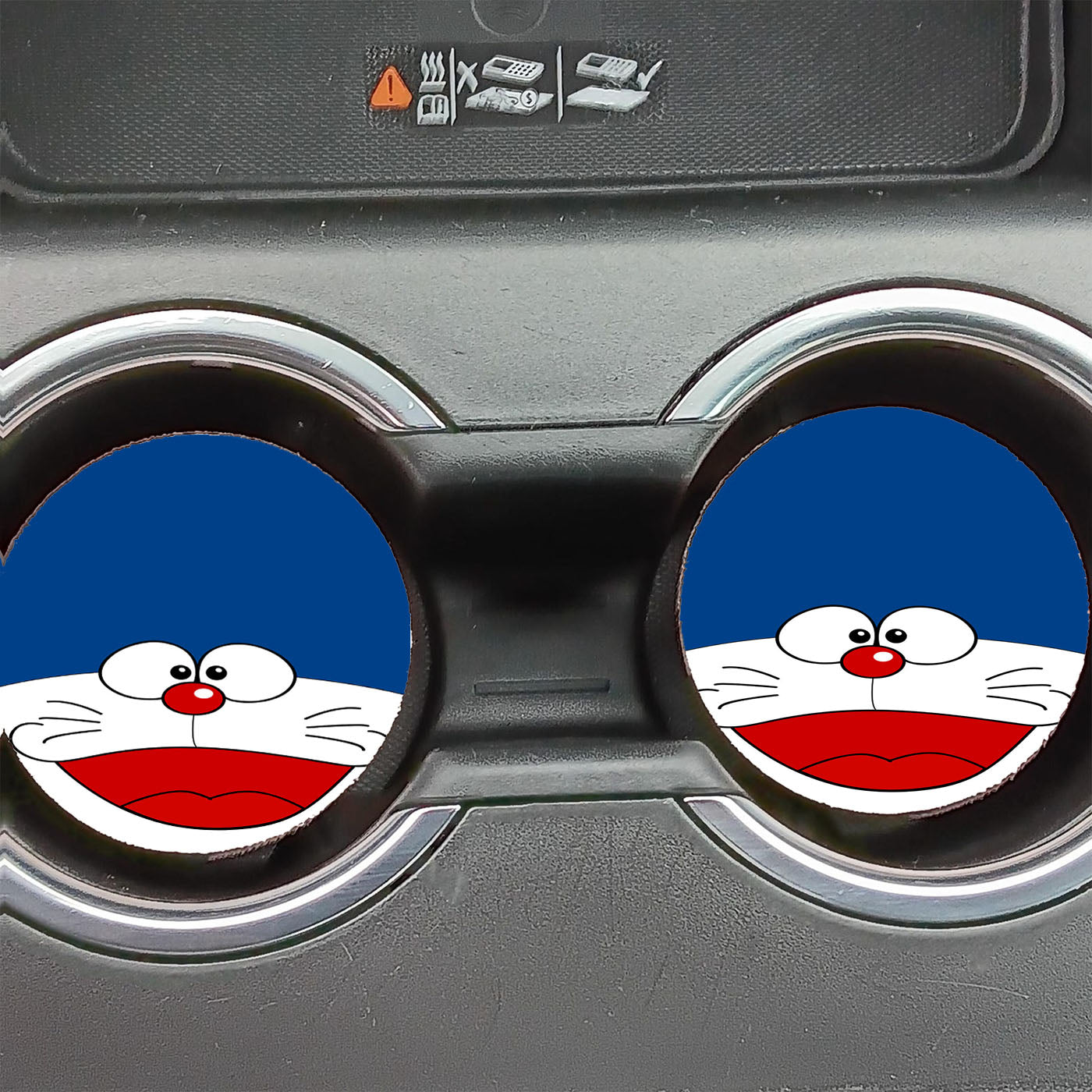 Back Doraemon Car Coasters