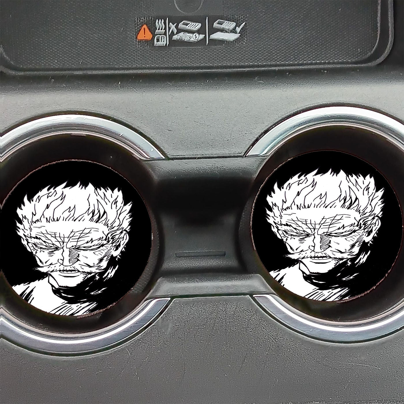 Bang One Punch Man Car Coasters